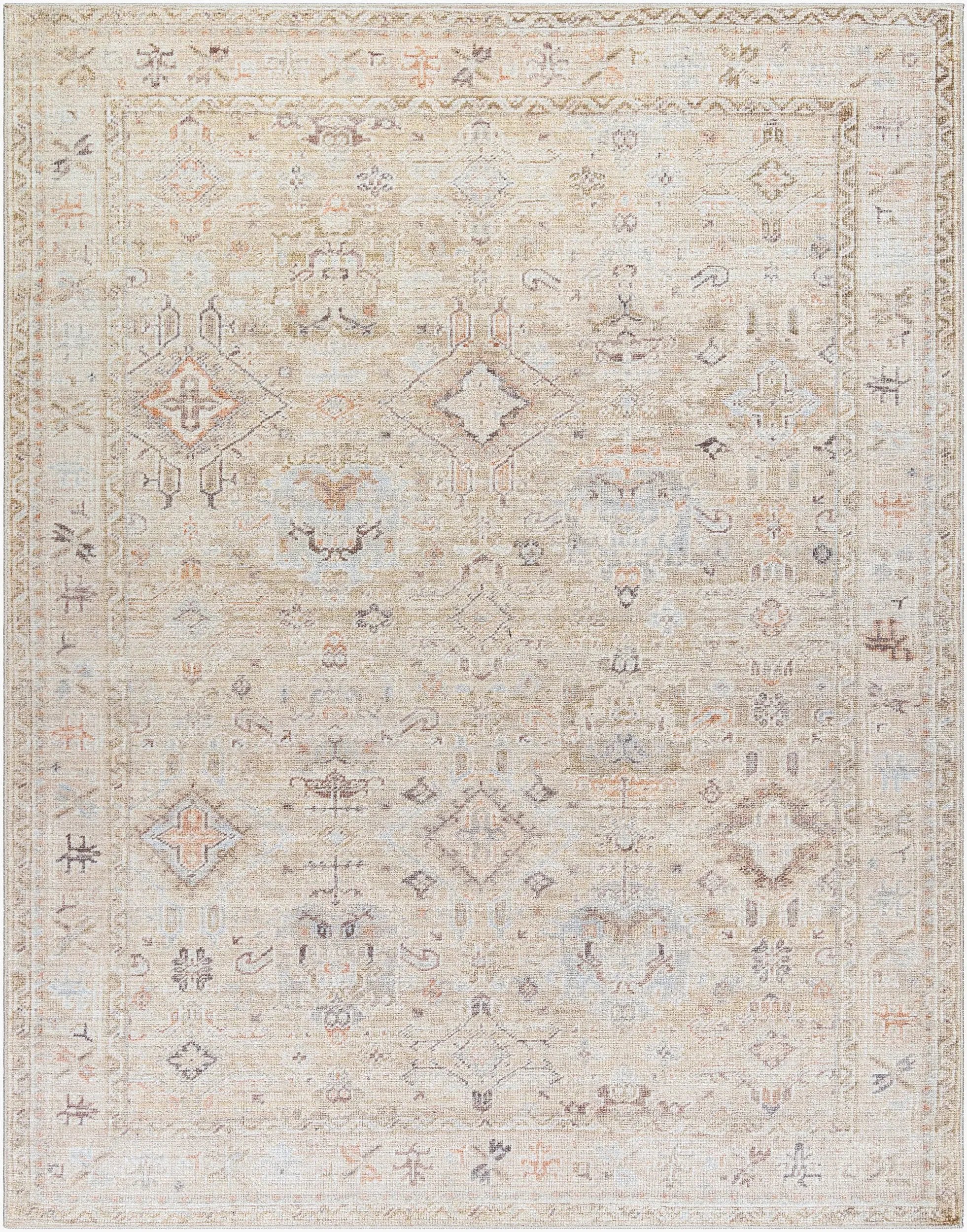 Marlene BOMN-2308 Ivory Area Rug by Becki Owens x LIVABLISS