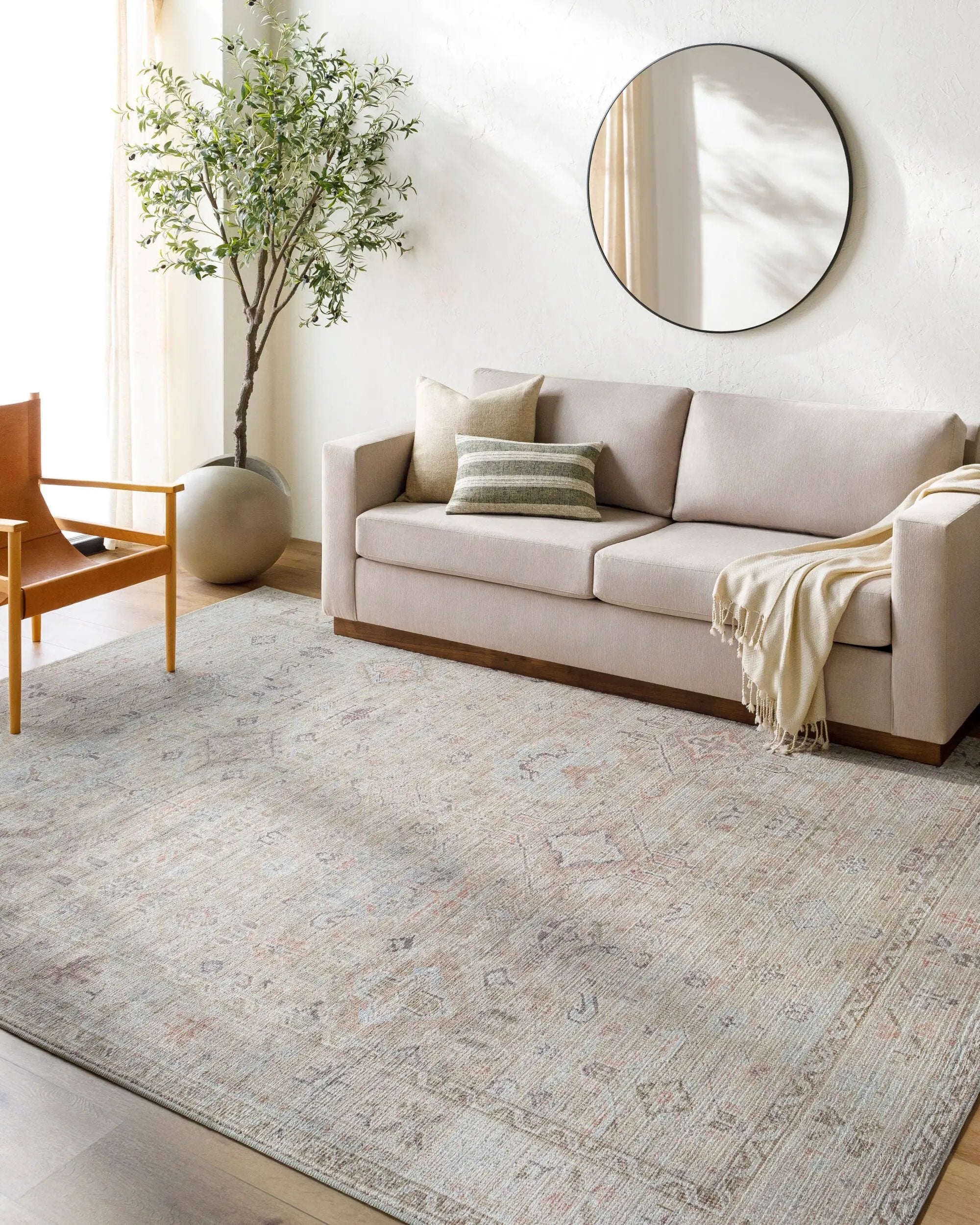 Marlene BOMN-2308 Ivory Area Rug by Becki Owens x LIVABLISS