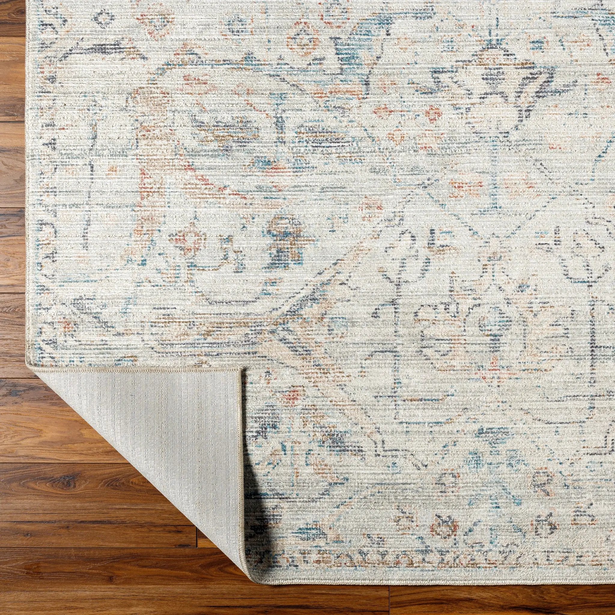 Marlene BOMN-2309 Cream Area Rug by Becki Owens x LIVABLISS