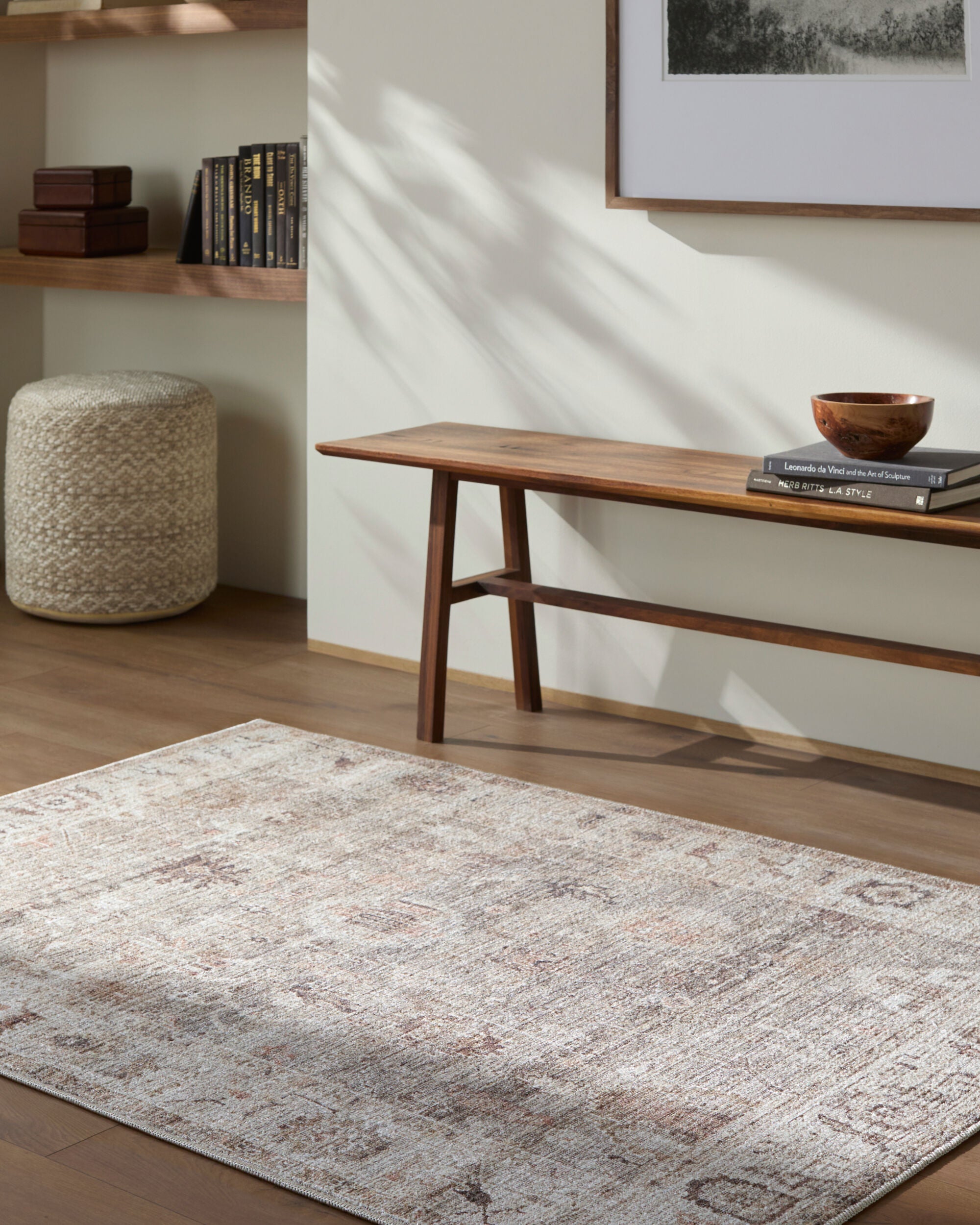 Becki Owens x LIVABLISS Marlene BOMN-2311 Light Brown Area Rug