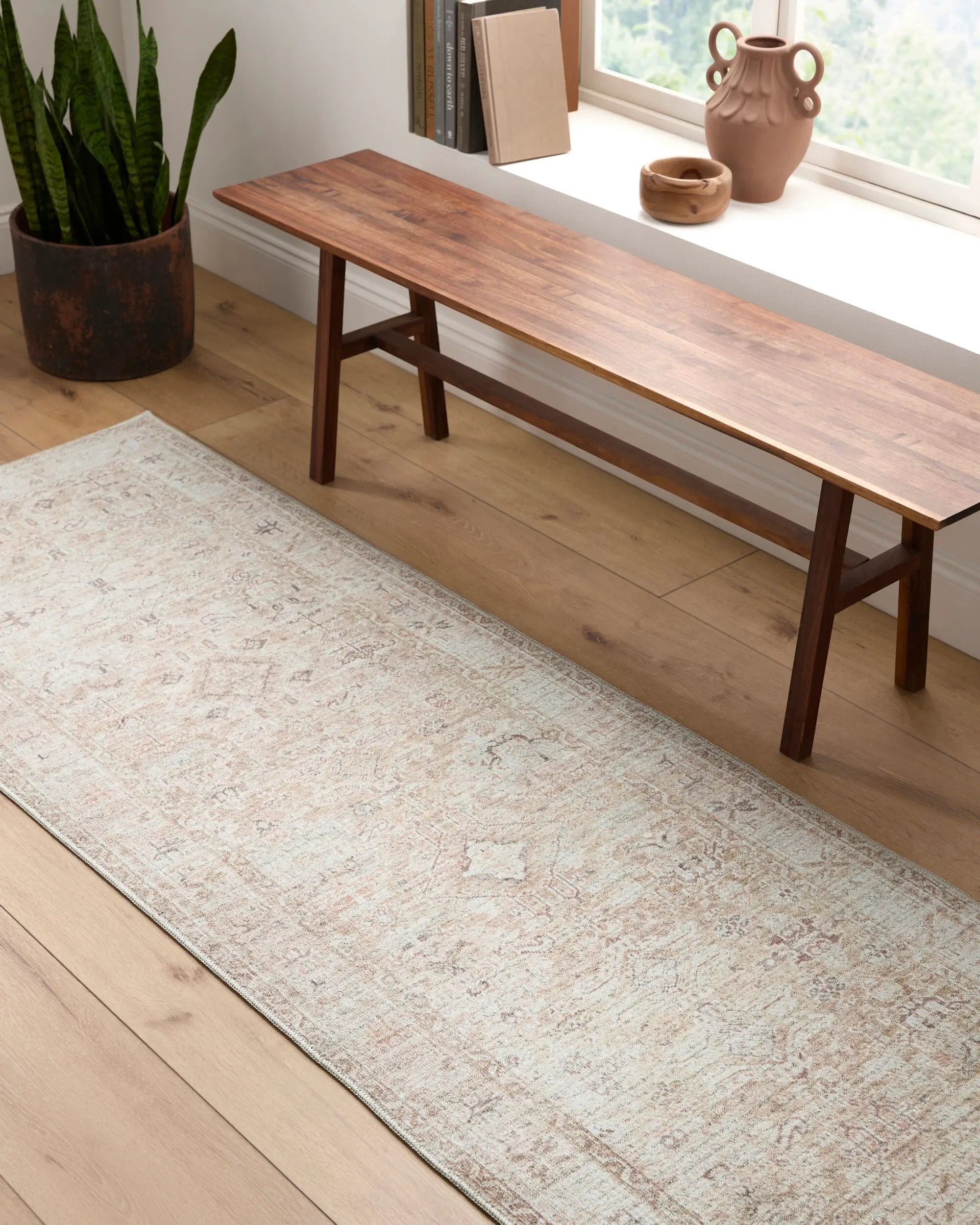 Marlene BOMN-2312 Cream Area Rug by Becki Owens x LIVABLISS