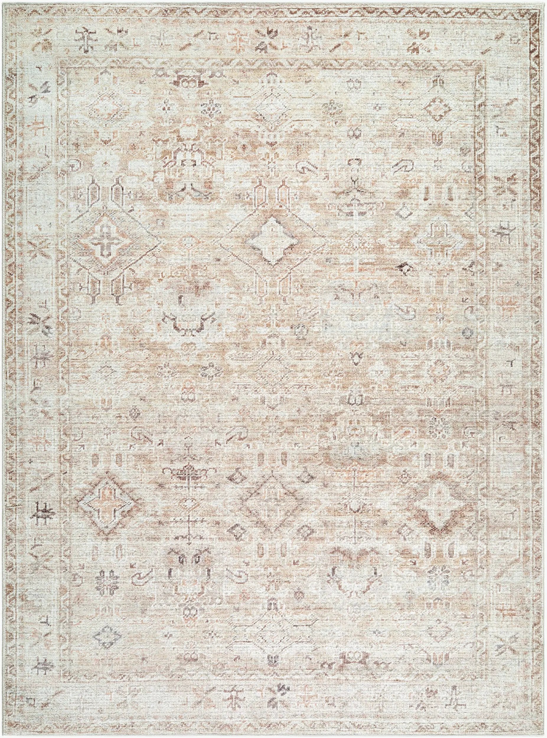 Marlene BOMN-2312 Cream Area Rug by Becki Owens x LIVABLISS