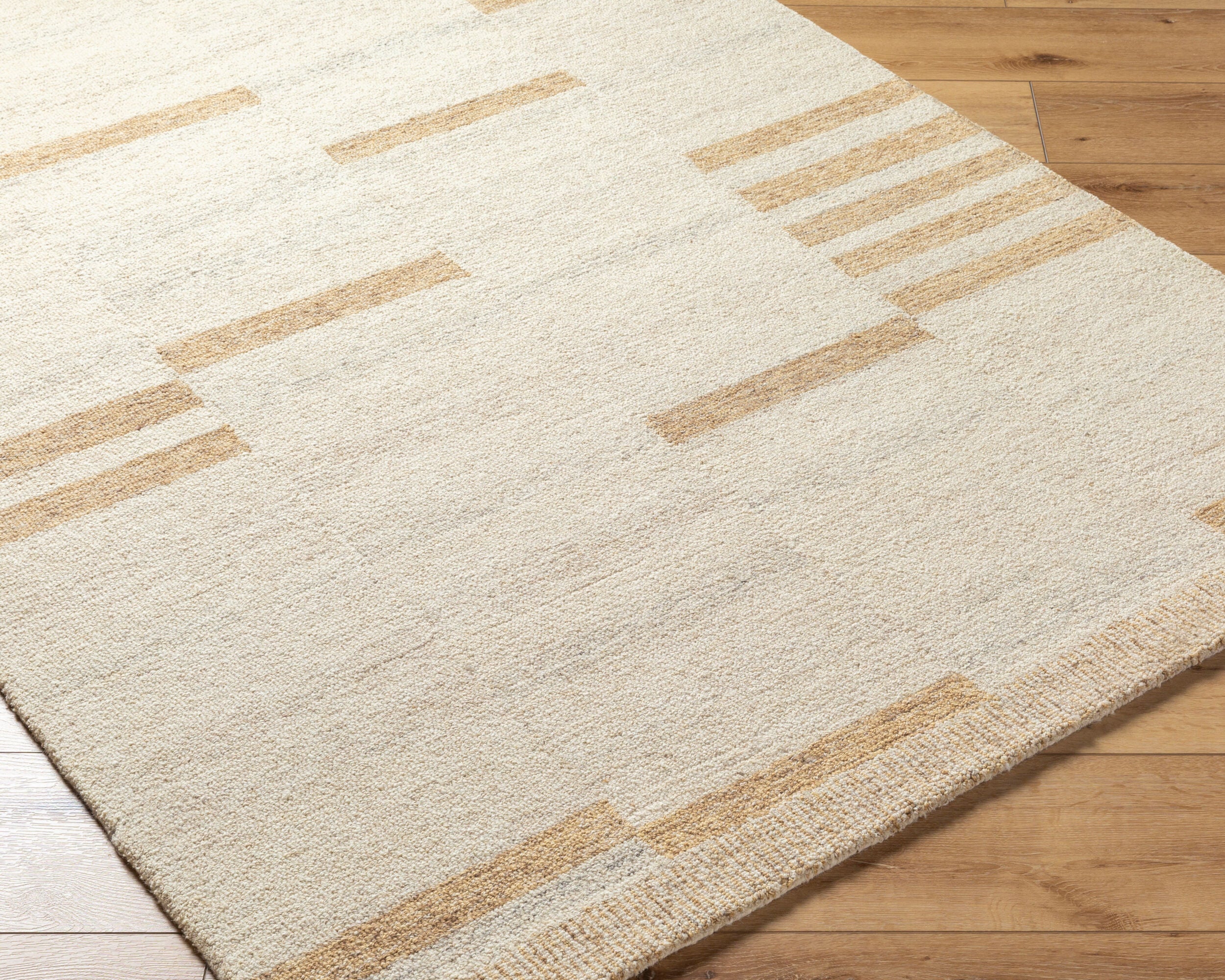 Becki Owens x Livabliss Max BOMX-2301 Tan Area Rug