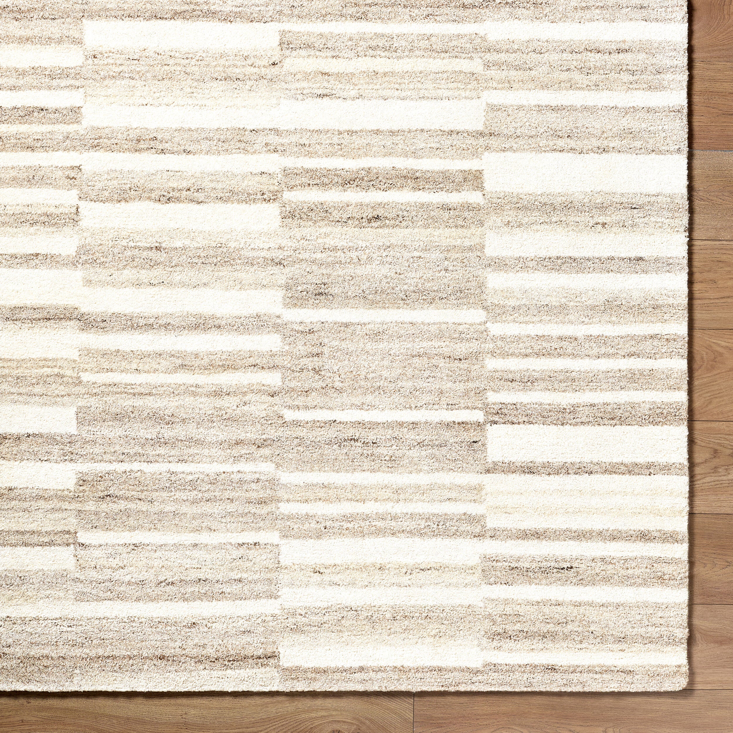 Becki Owens x Livabliss Max BOMX-2304 Light Brown Area Rug