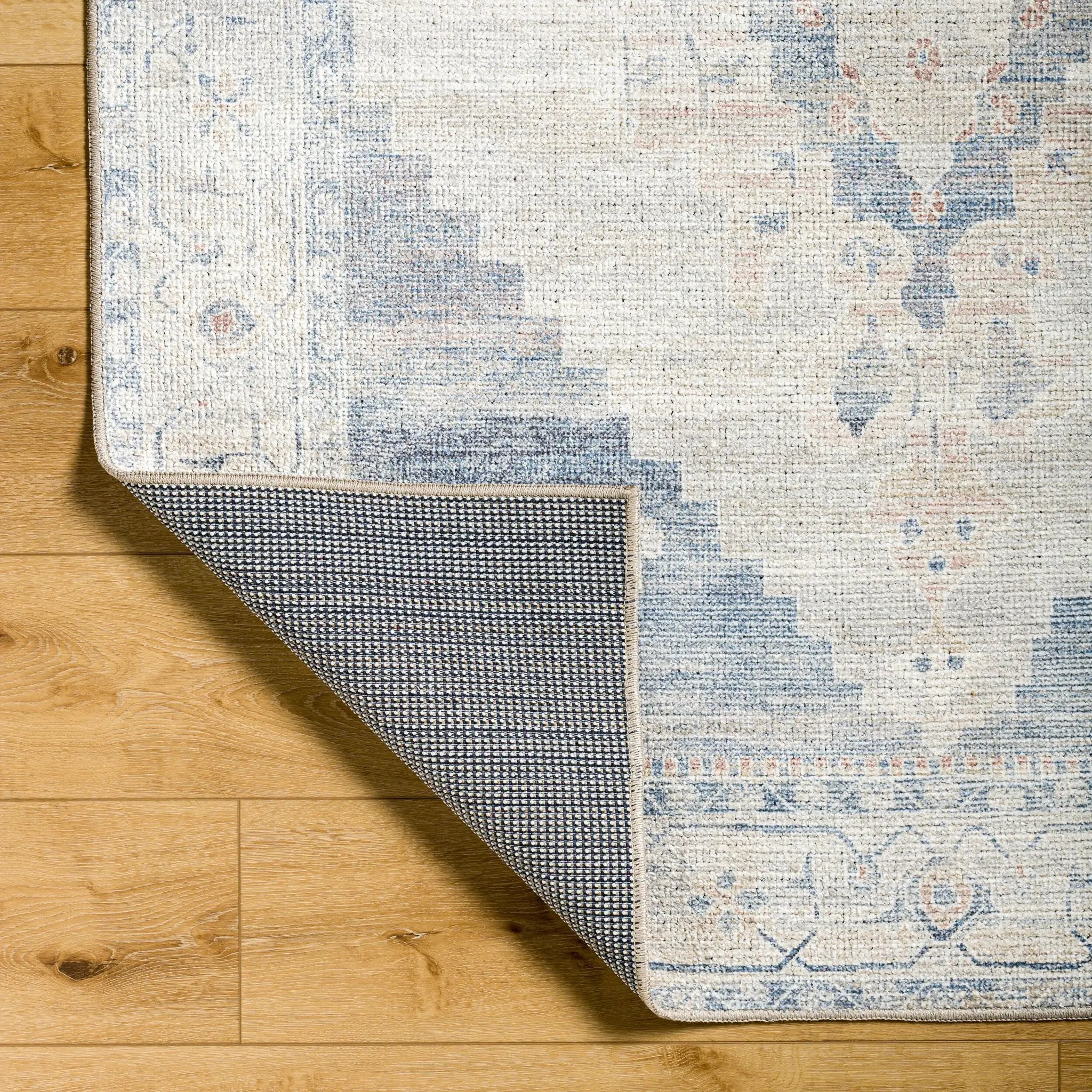Luca BONC-2300 Denim Area Rug by Becki Owens x LIVABLISS