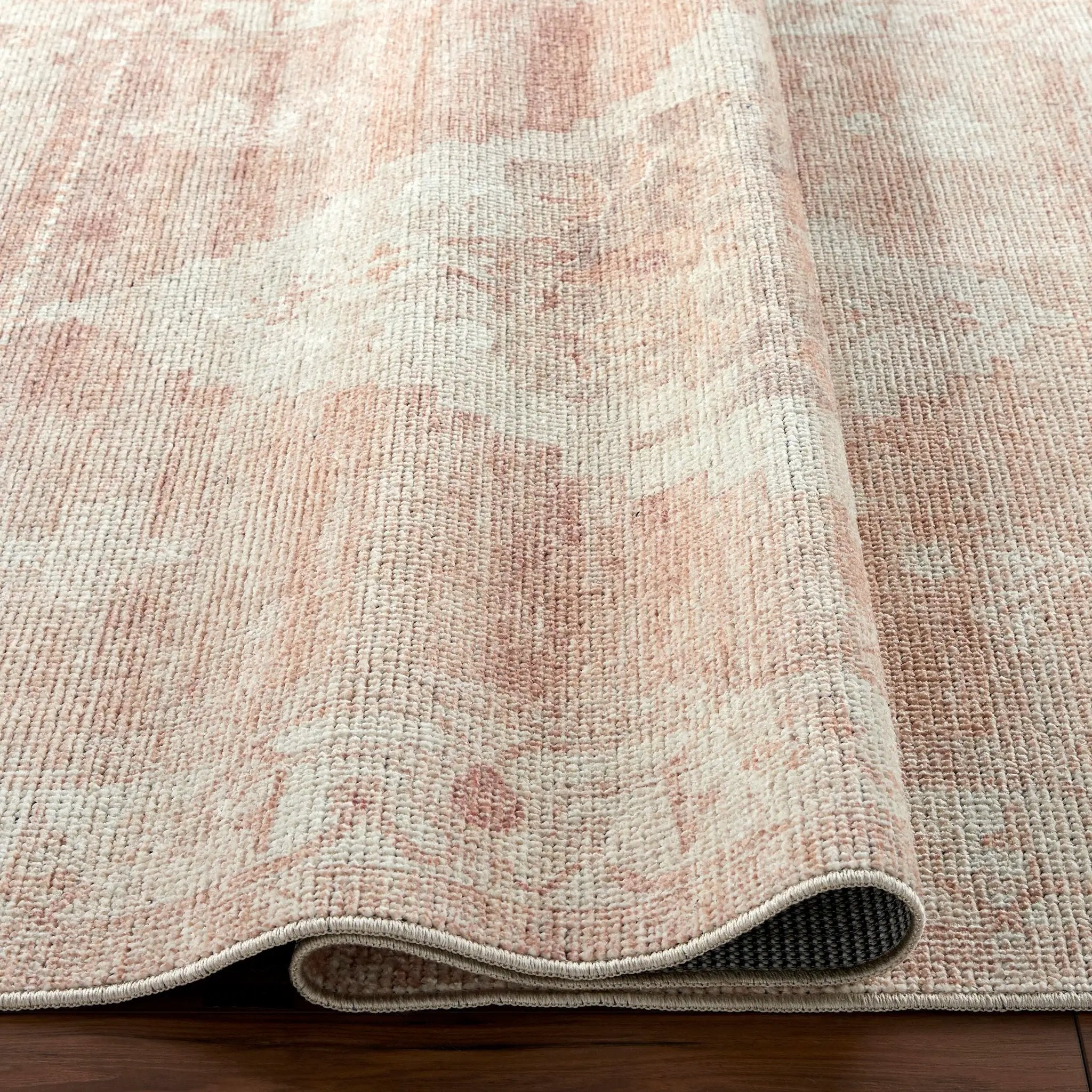Luca BONC-2301 Dusty Pink Area Rug by Becki Owens x LIVABLISS