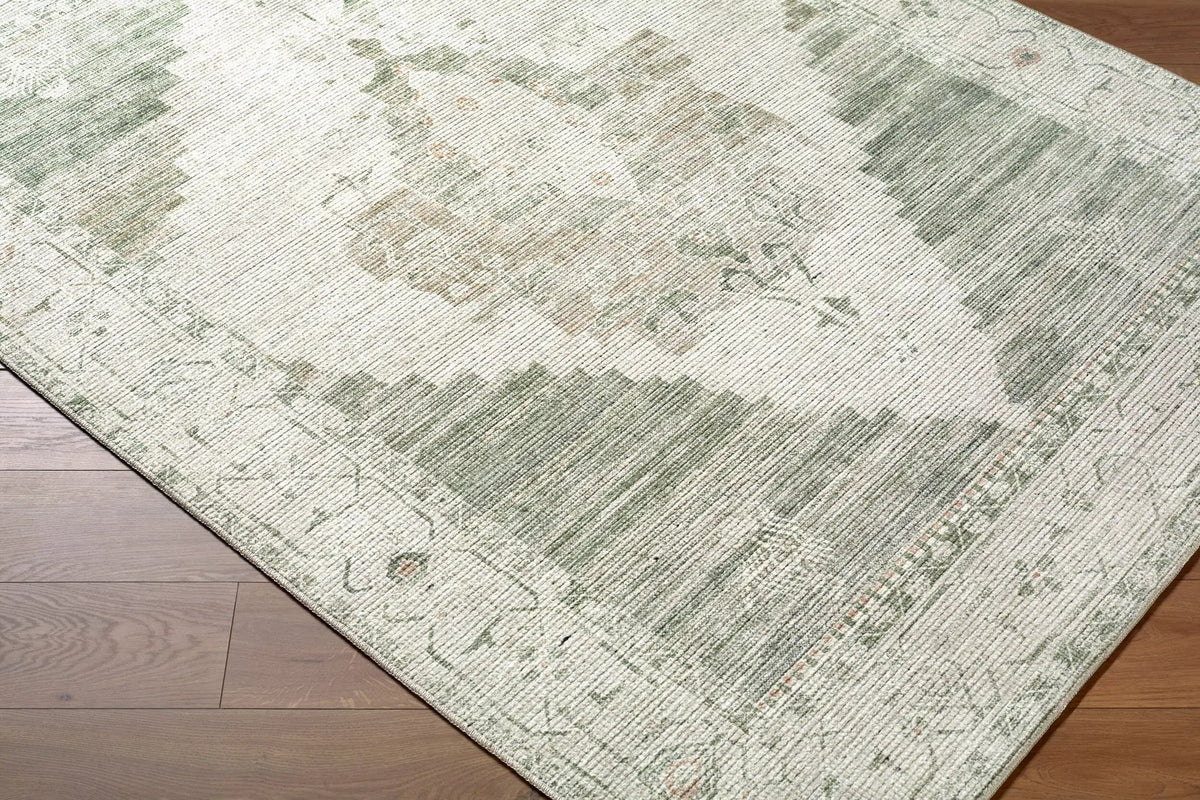 Luca BONC-2303 Olive Area Rug by Becki Owens x LIVABLISS