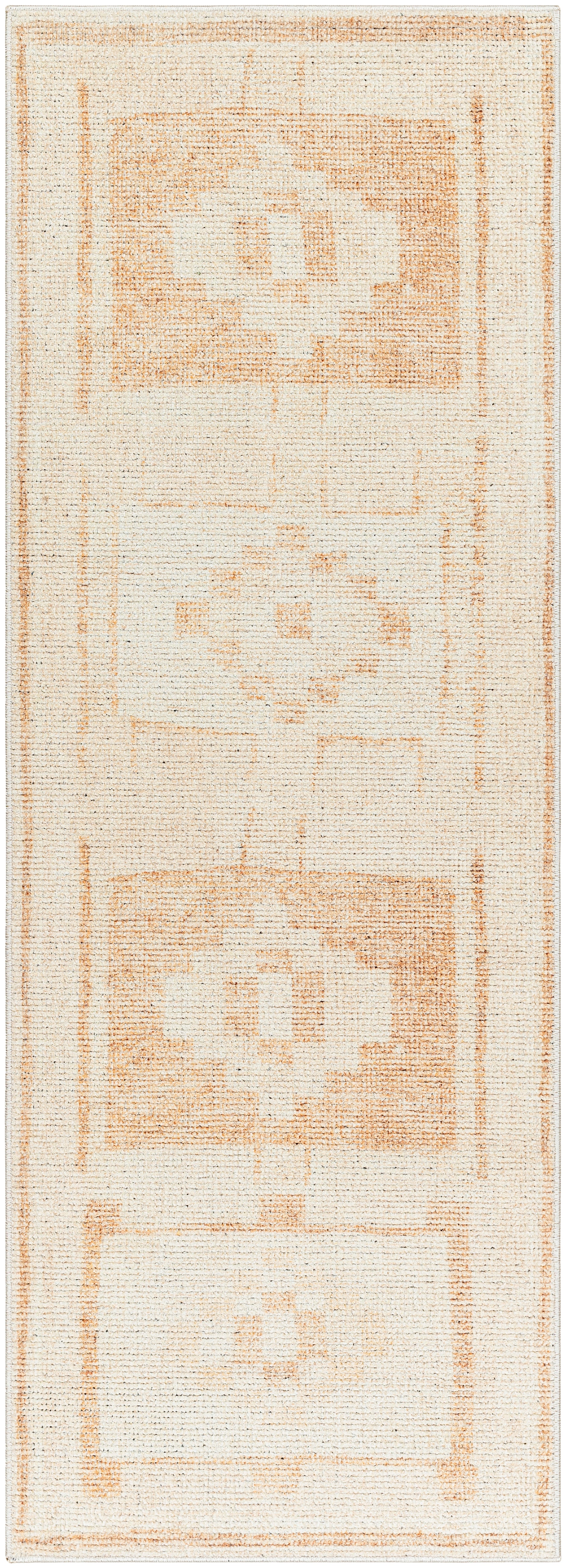 Becki Owens x Momeni Burnt Orange Solana BOOC-2300 Area Rug