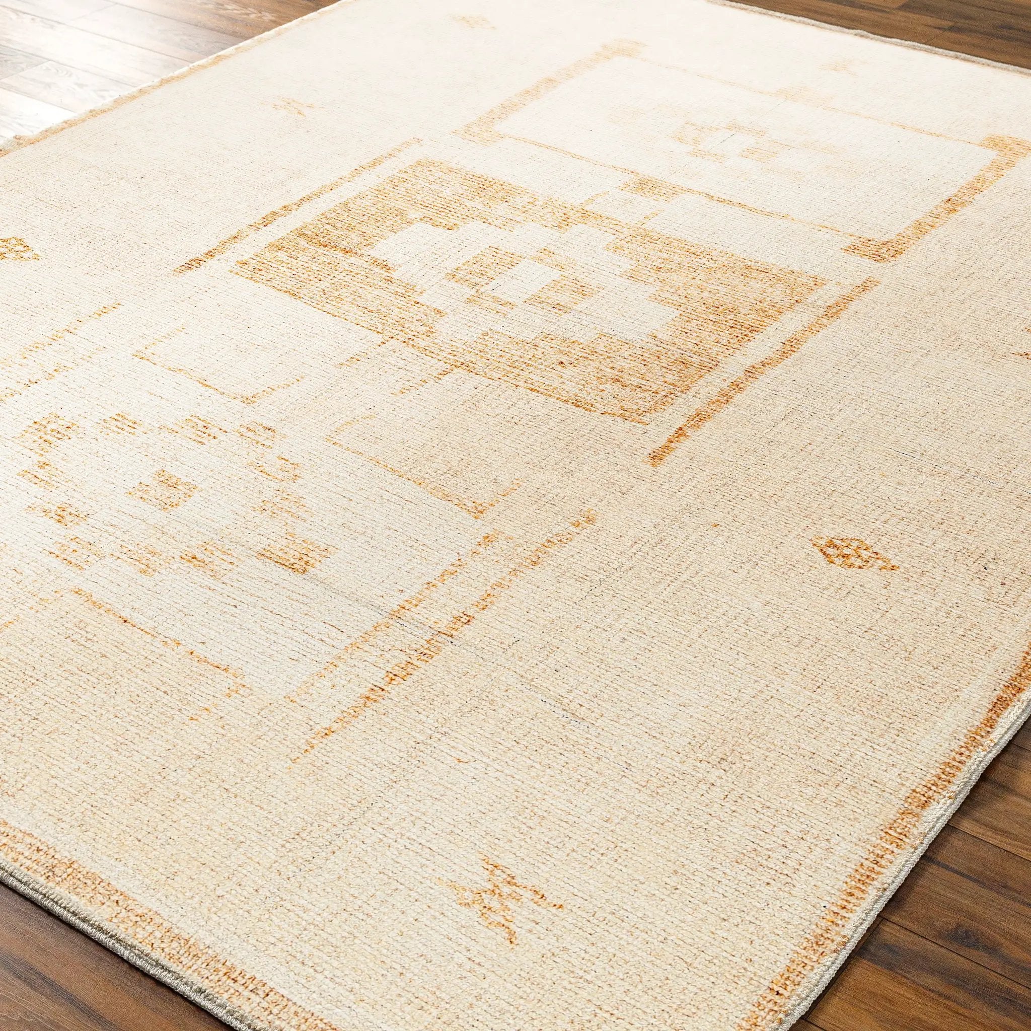Solana BOOC-2300 Burnt-Orange Area Rug by Becki Owens x LIVABLISS
