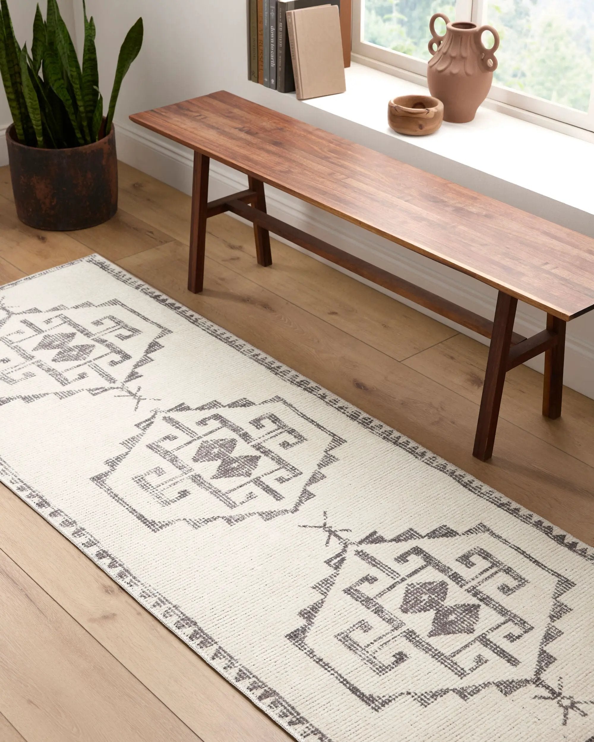 Solana BOOC-2303 Ivory Area Rug by Becki Owens x LIVABLISS