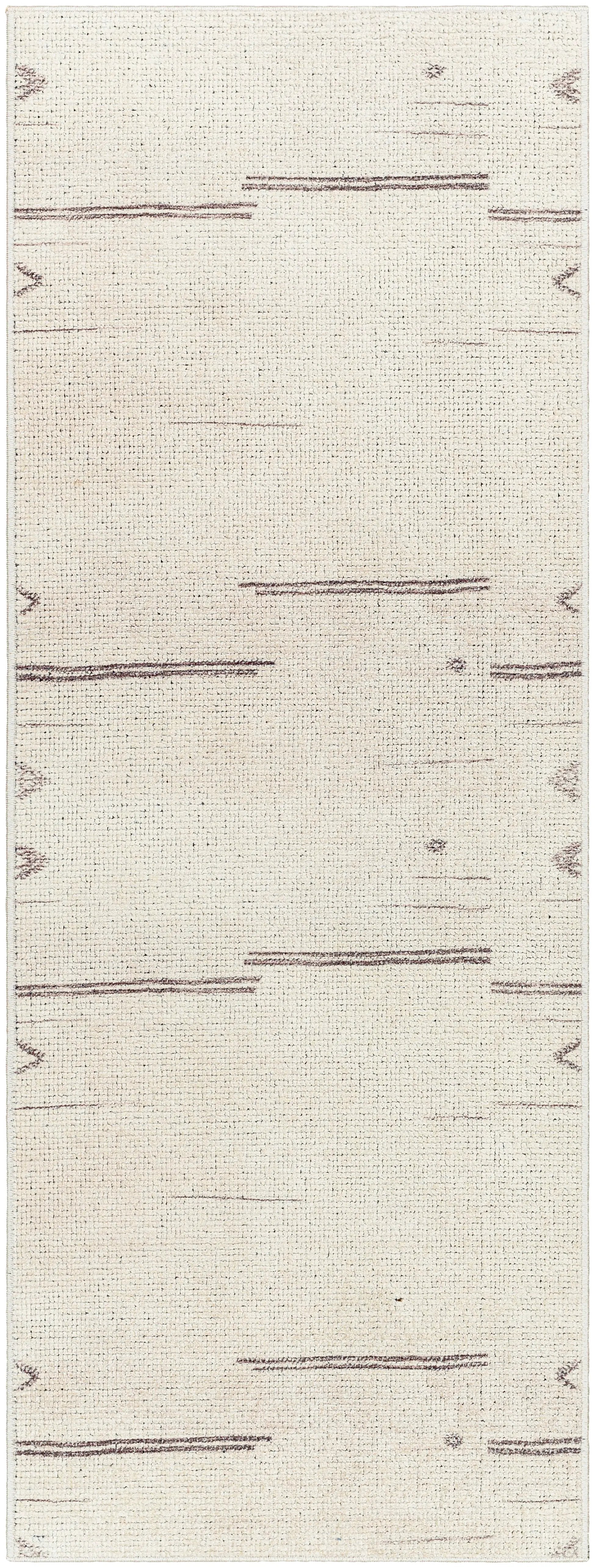 Rivi BORC-2301 Cream Area Rug by Becki Owens x LIVABLISS