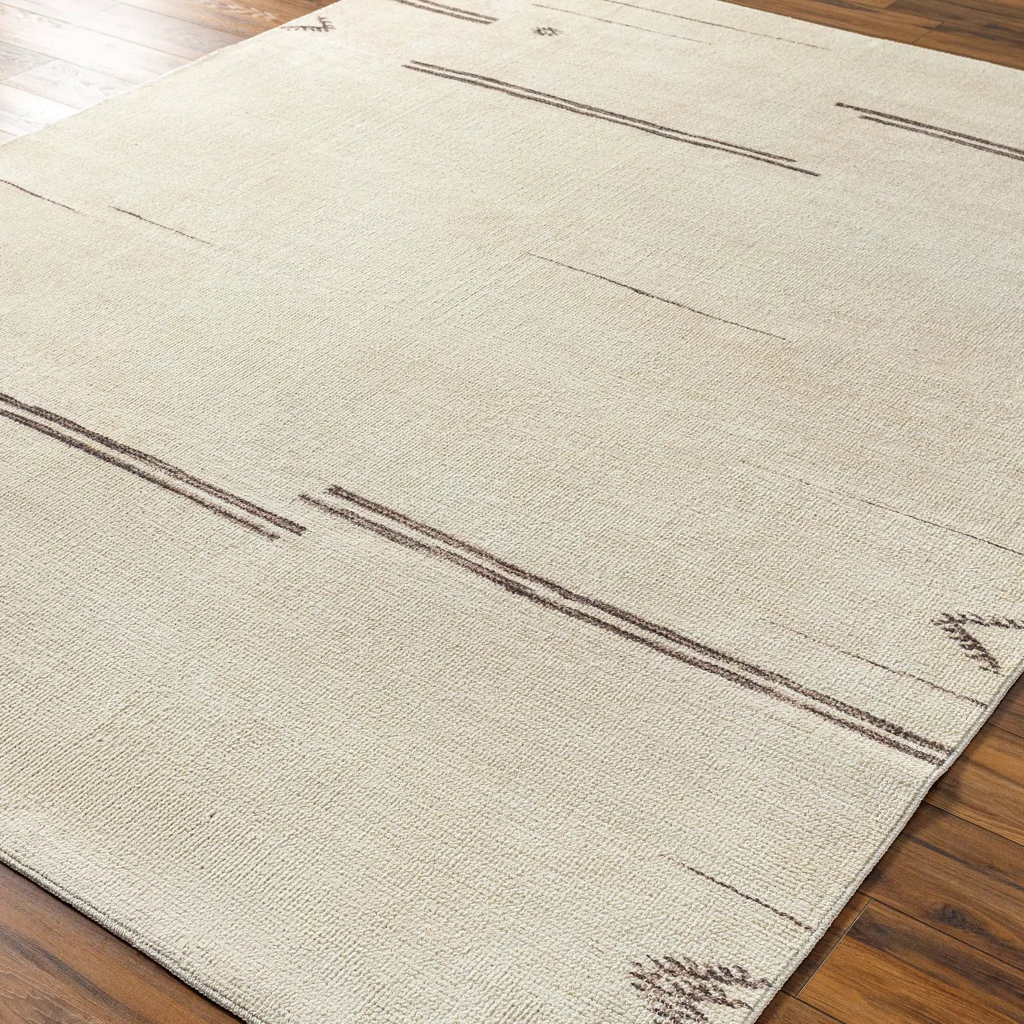 Rivi BORC-2301 Cream Area Rug by Becki Owens x LIVABLISS