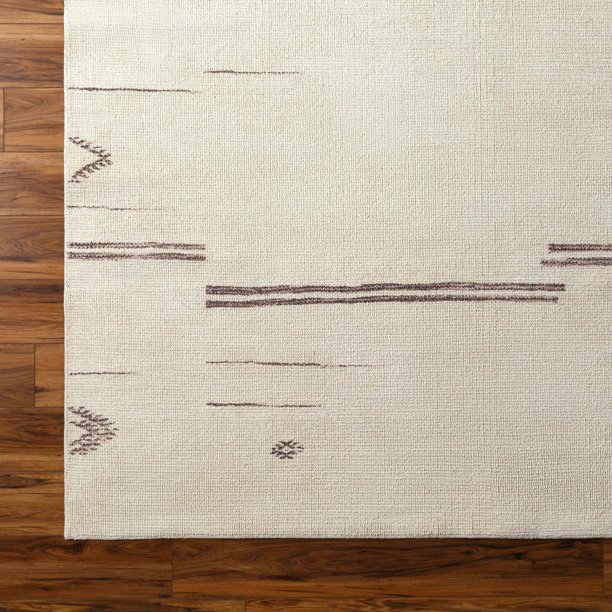 Rivi BORC-2301 Cream Area Rug by Becki Owens x LIVABLISS