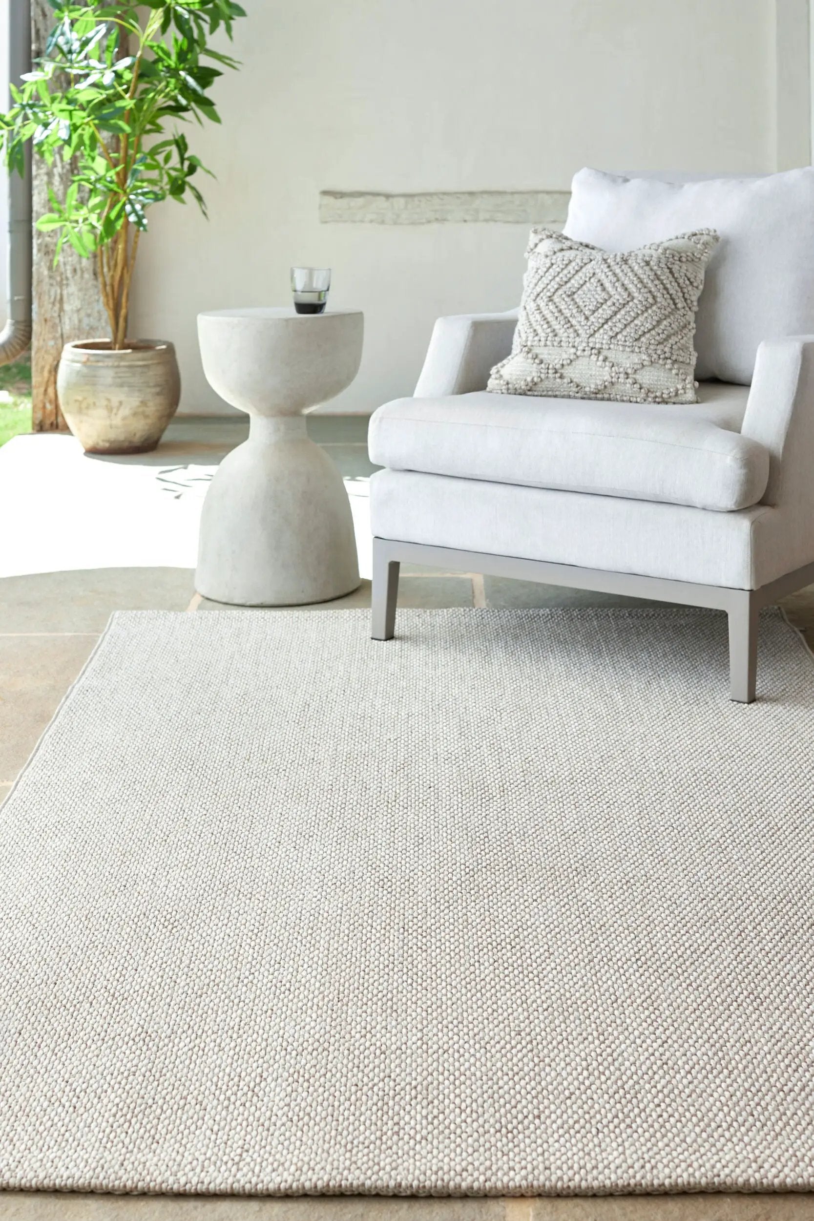 Birdie BORD-2301 Ivory Area Rug by Becki Owens x LIVABLISS