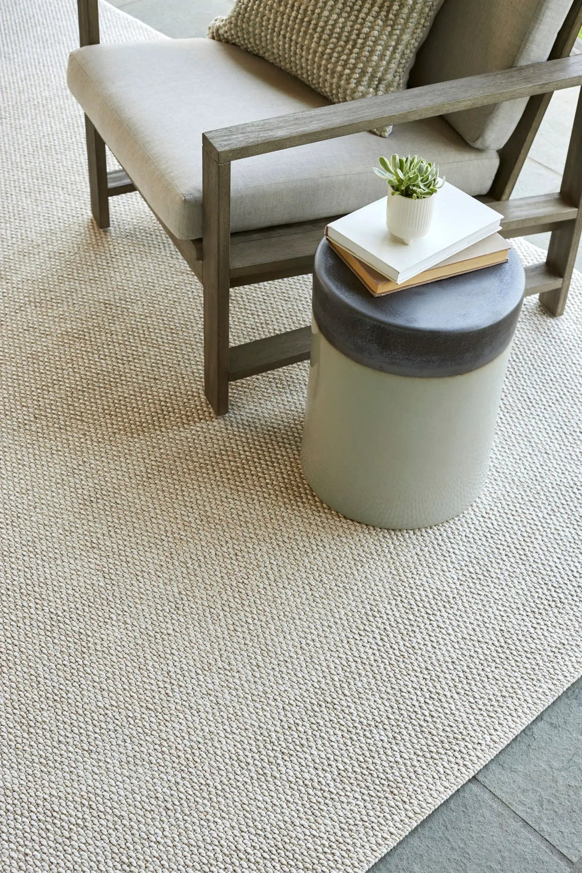 Birdie BORD-2301 Ivory Area Rug by Becki Owens x LIVABLISS
