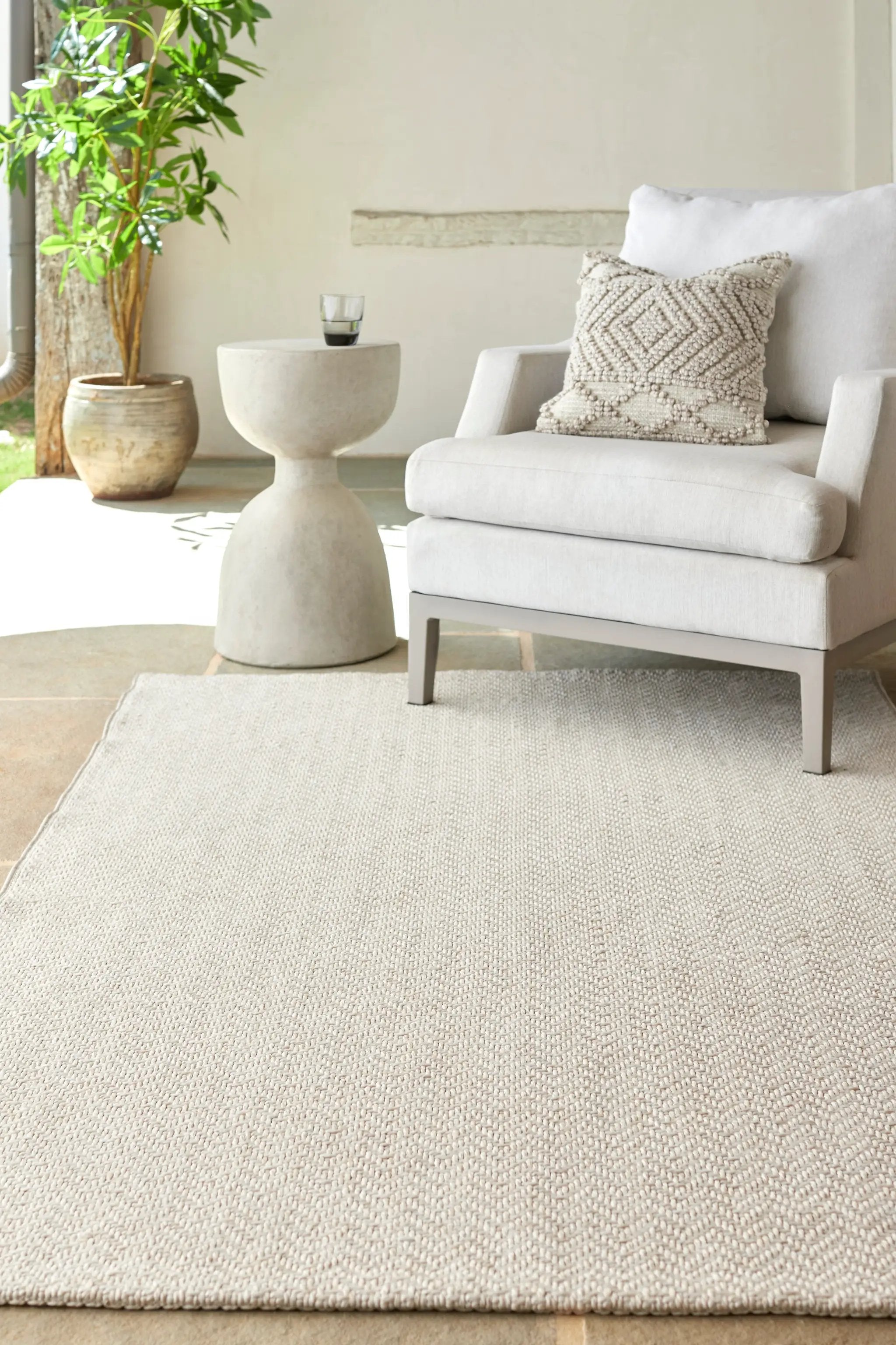 Birdie BORD-2303 Ivory Area Rug by Becki Owens x LIVABLISS