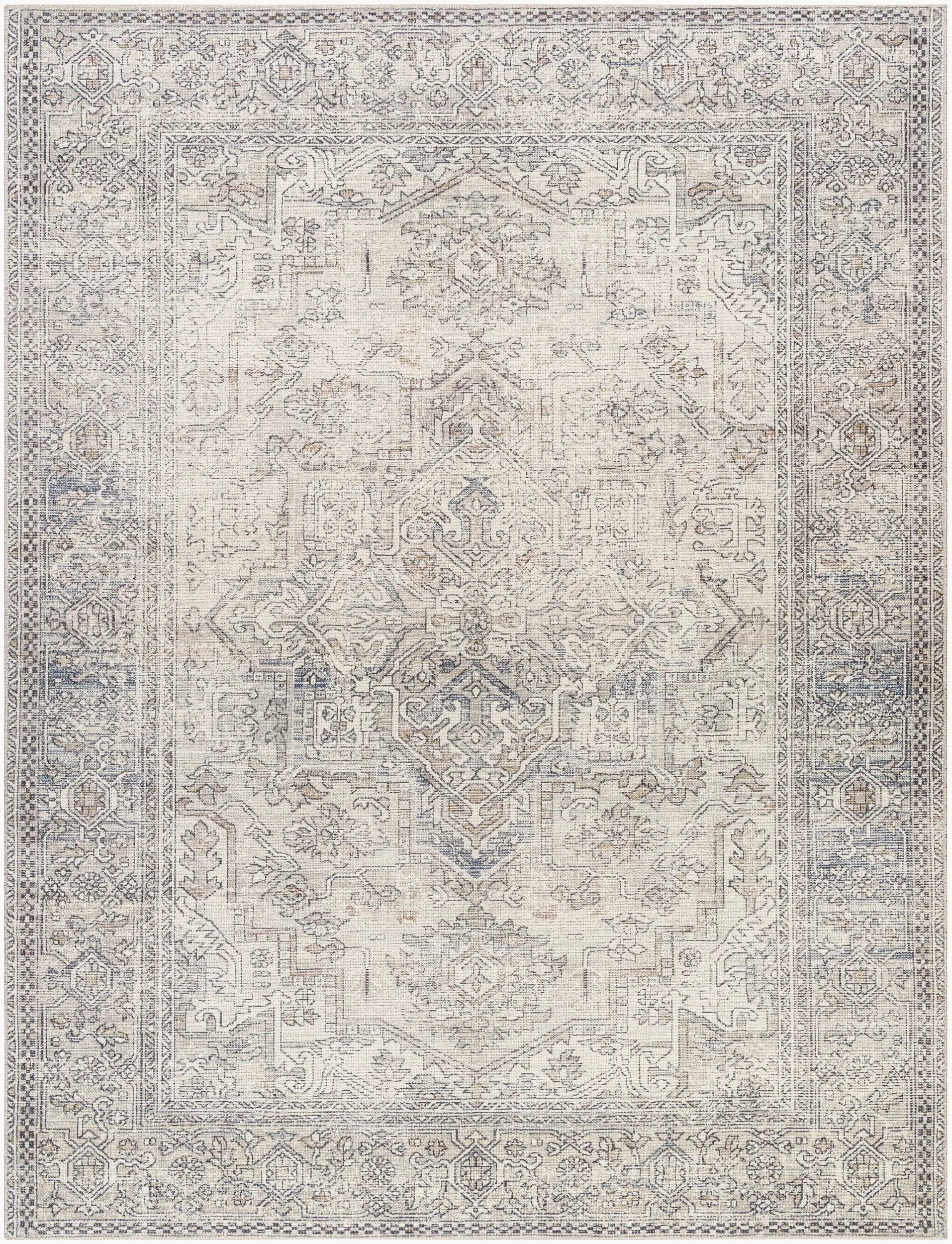 Margot BOSC-2300 White Area Rug by Becki Owens x LIVABLISS