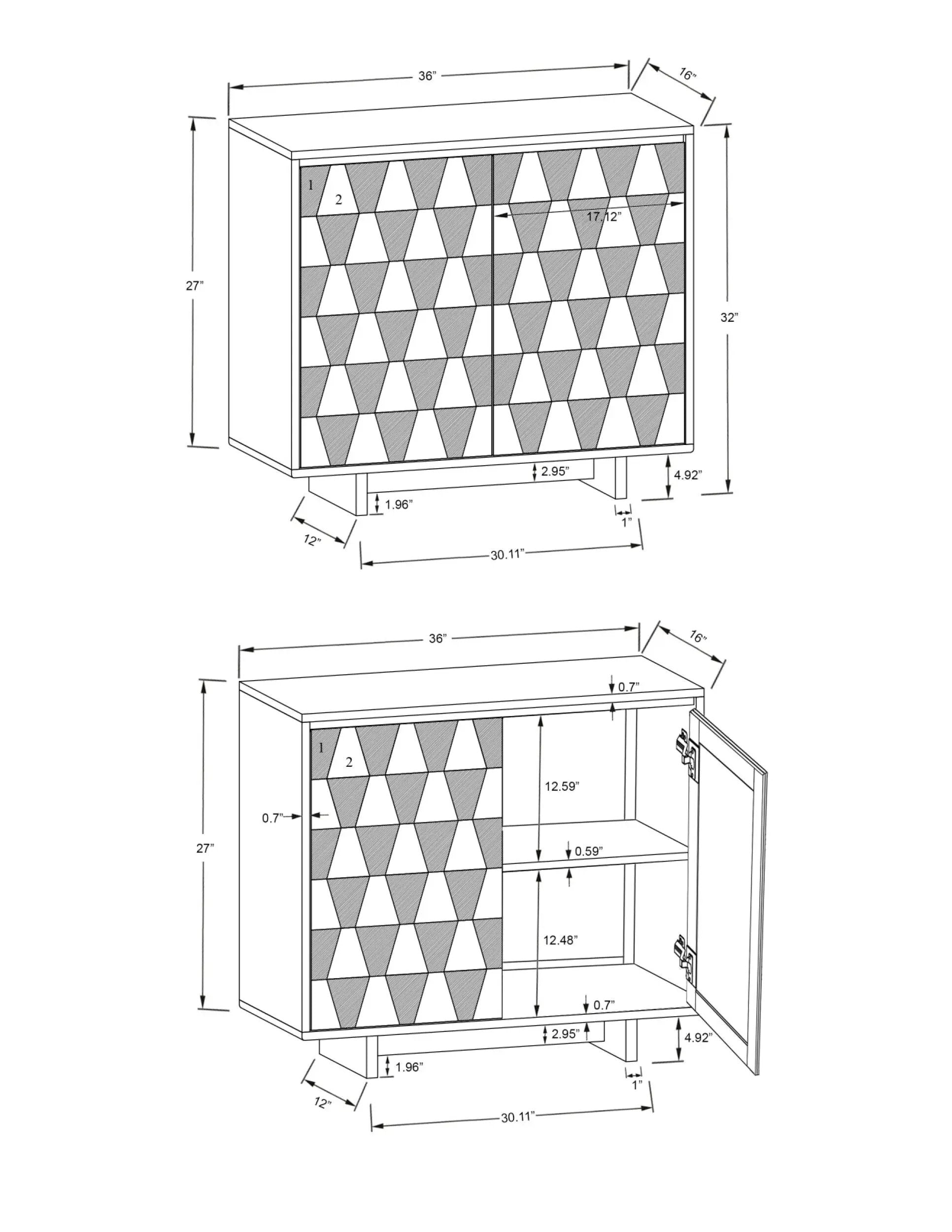 Ventana Bove-002 Cabinet by Becki Owens x LIVABLISS