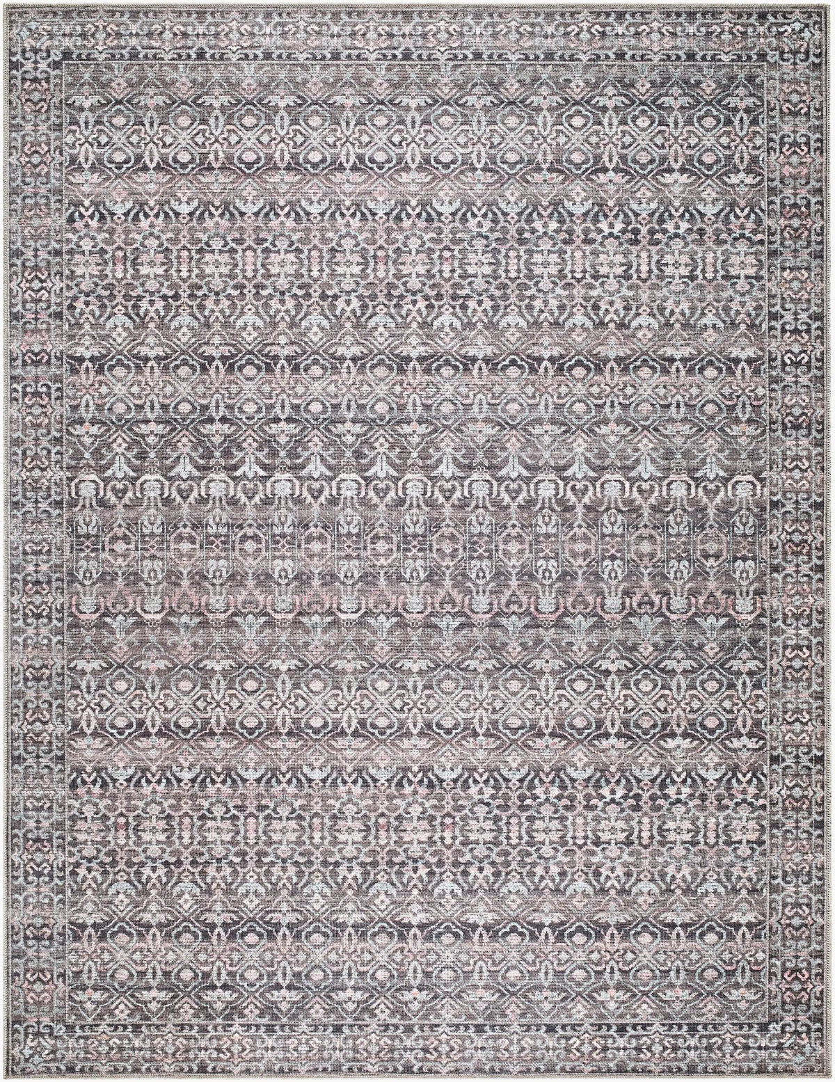 Livabliss x Becki Owens Zafira BOZF-2301 Slate-Gray Area Rug