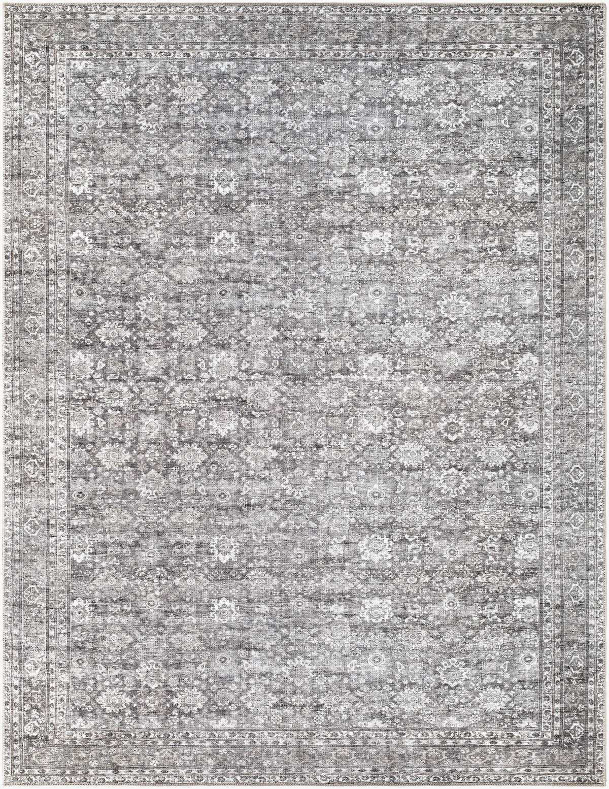 Livabliss x Becki Owens Zafira BOZF-2303 Pewter Area Rug