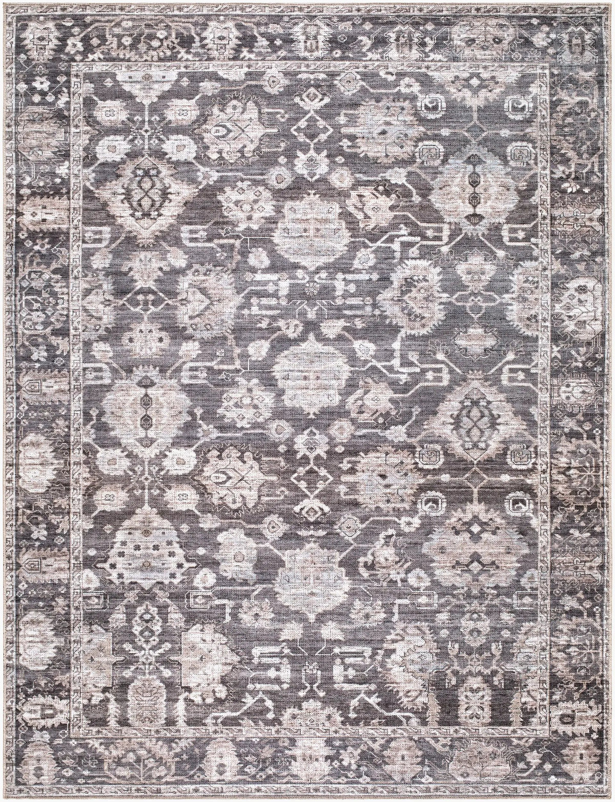 Livabliss x Becki Owens Zafira BOZF-2304 Charcoal Area Rug