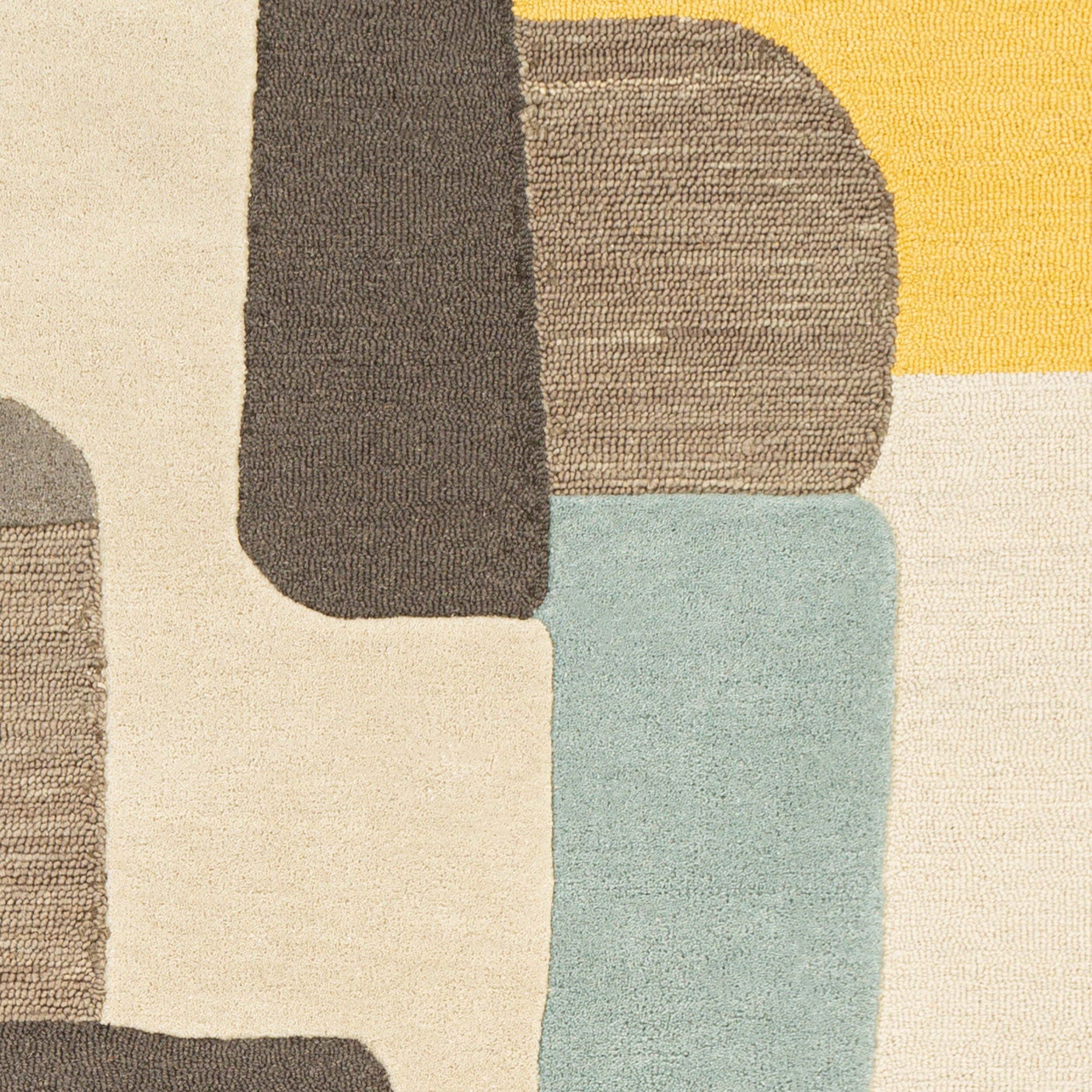 Surya Brooklyn BRO-2300 Yellow Area Rug by LIVABLISS