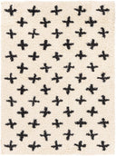 Surya Beni Shag BSH-2304 Off-White Area Rug by LIVABLISS