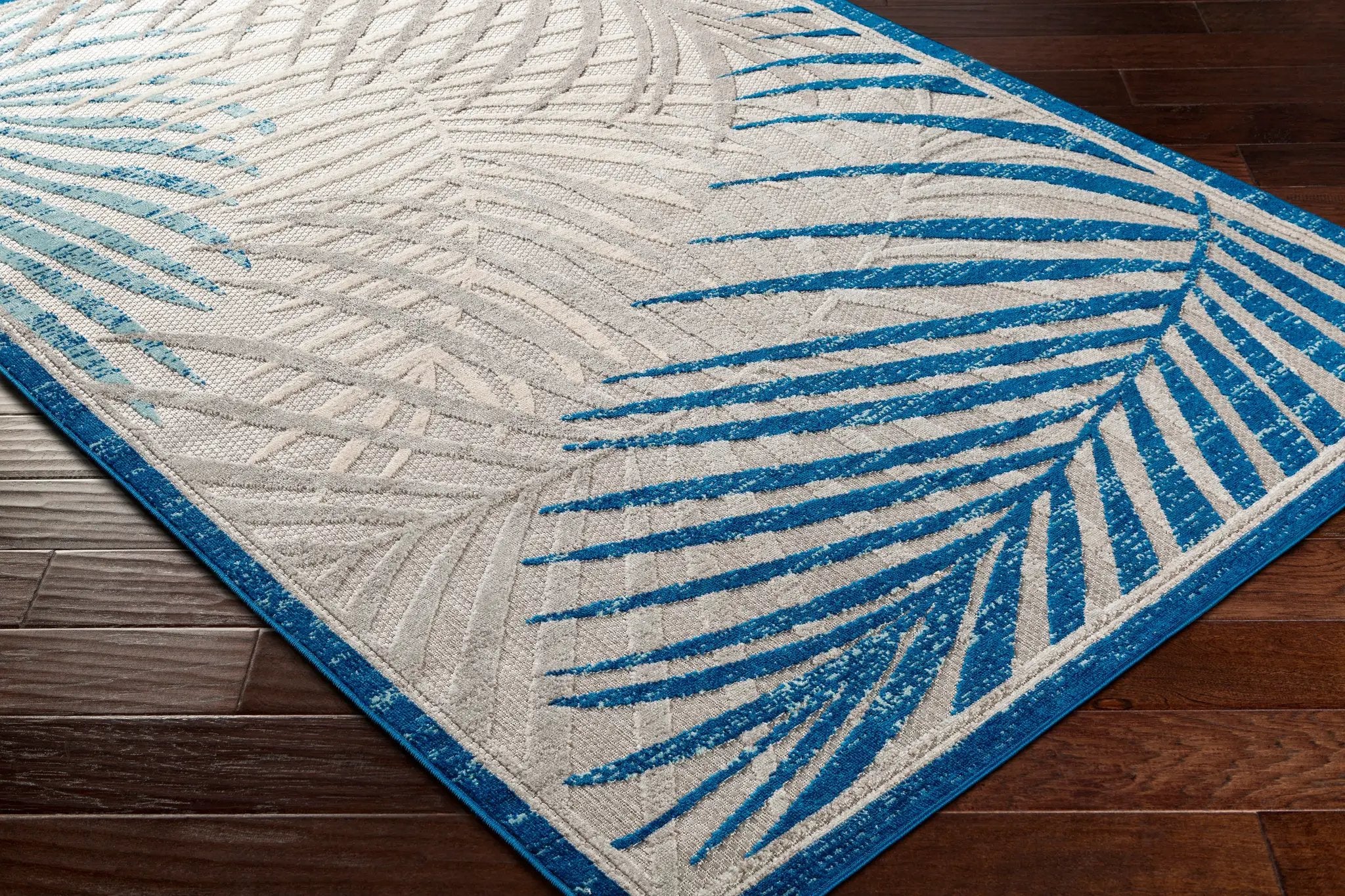 Big Sur BSR-2312 Blue Area Rug by LIVABLISS