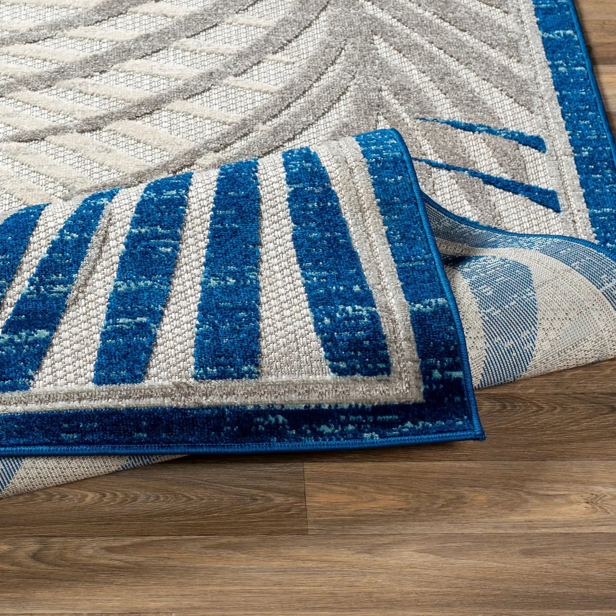Big Sur BSR-2312 Blue Area Rug by LIVABLISS