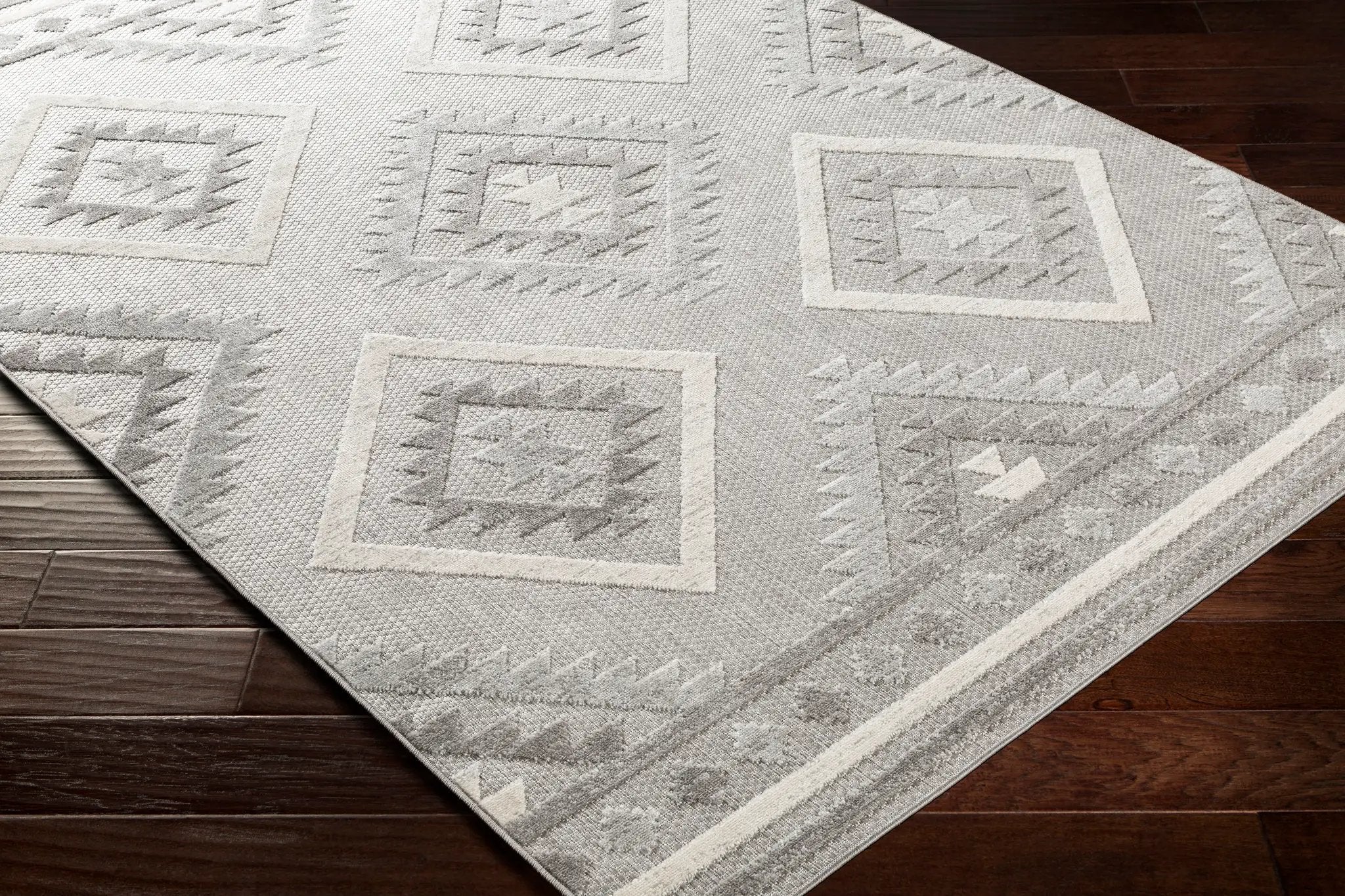 Big Sur BSR-2313 Charcoal Area Rug by LIVABLISS