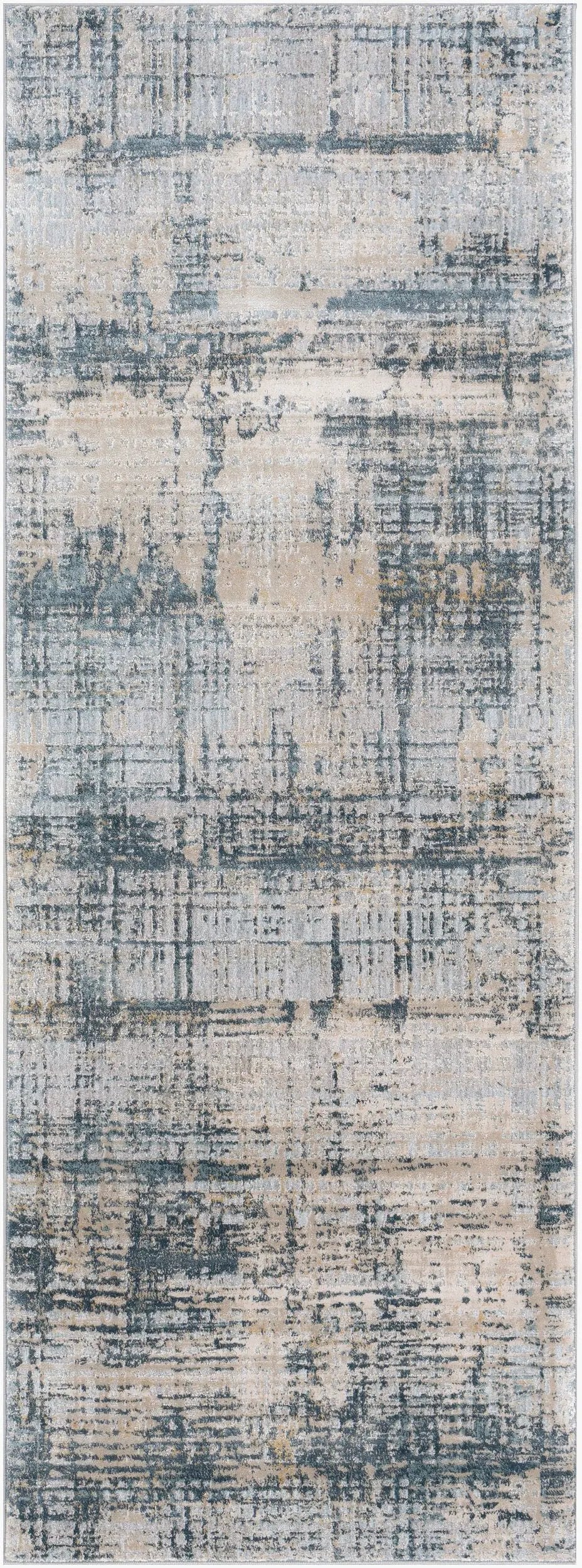Brunswick BWK-2300 Pale Blue Area Rug by LIVABLISS
