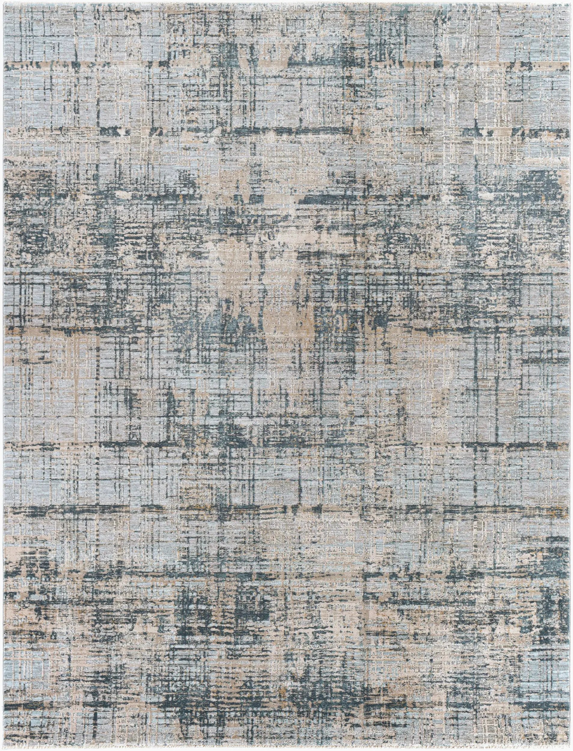 Brunswick BWK-2300 Pale Blue Area Rug by LIVABLISS