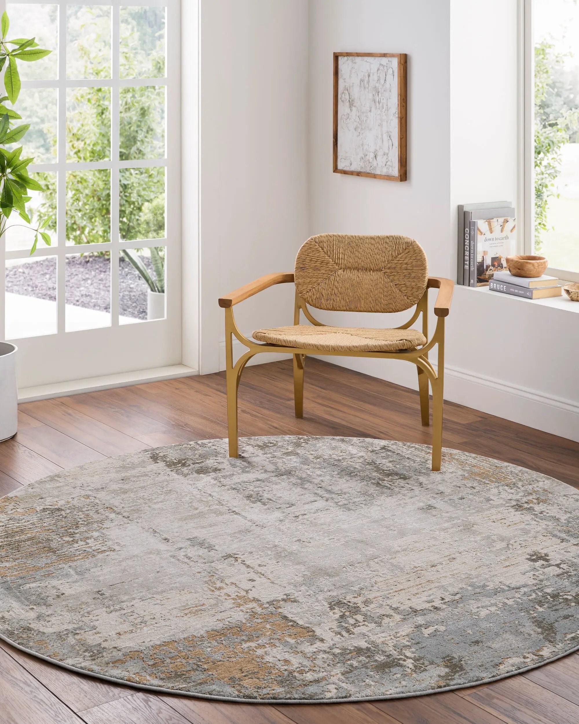 Brunswick BWK-2303 Dusty Sage Area Rug by LIVABLISS