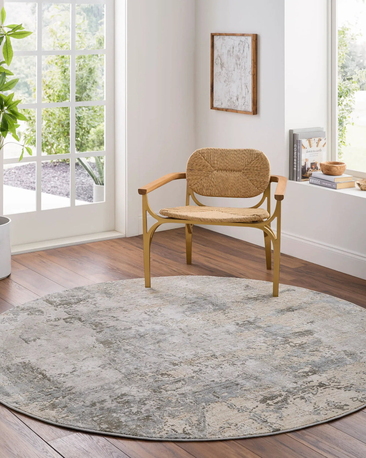 Brunswick BWK-2308 Dusty Sage Area Rug by LIVABLISS