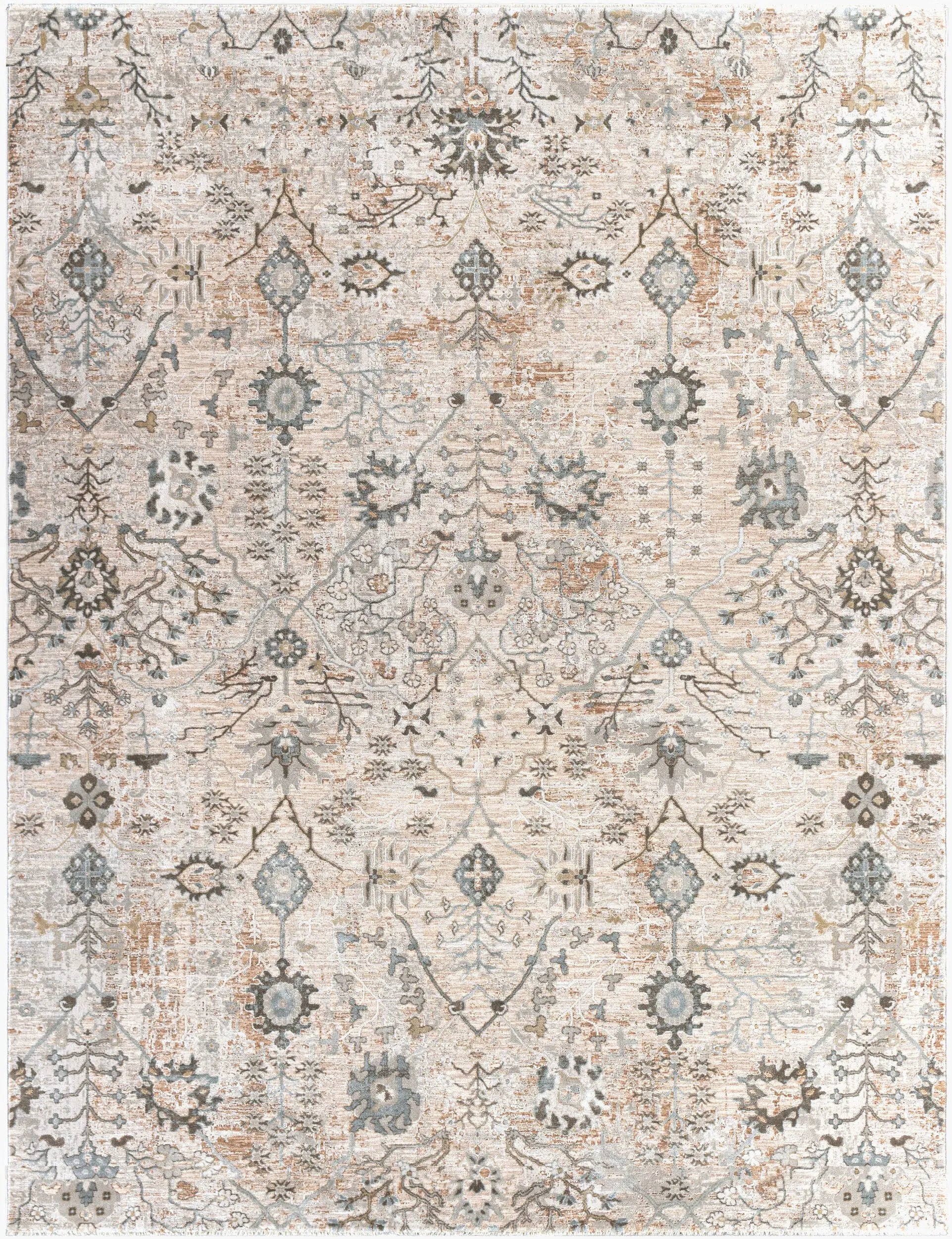 Brunswick BWK-2311 Taupe Area Rug by LIVABLISS
