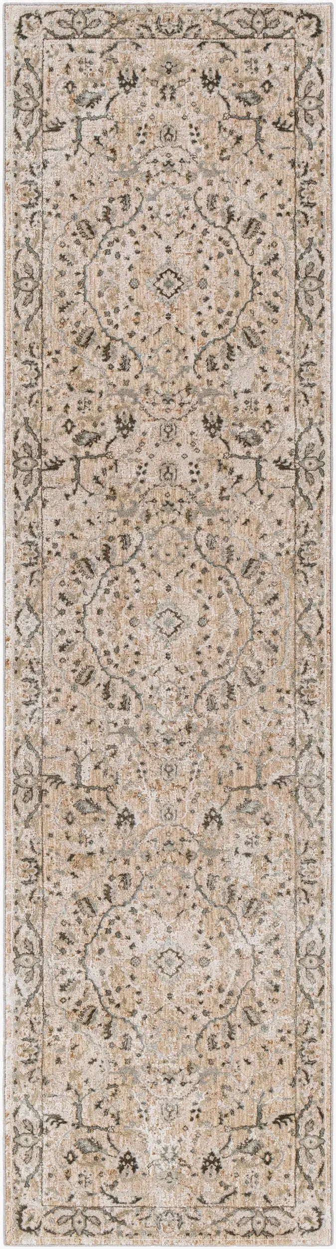 Brunswick BWK-2312 Light Beige Area Rug by LIVABLISS