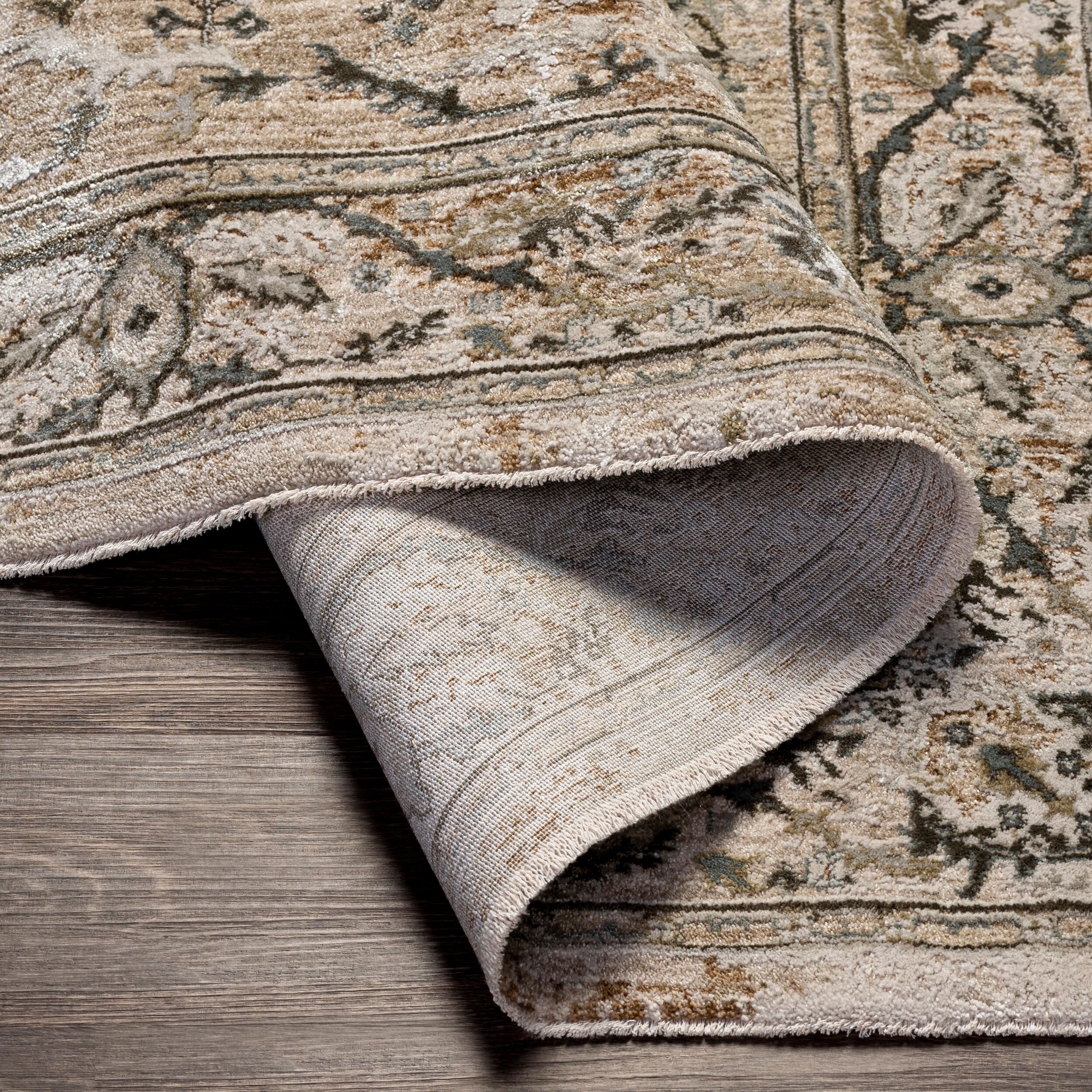 LIVABLISS Brunswick BWK-2312 Light Beige Area Rug