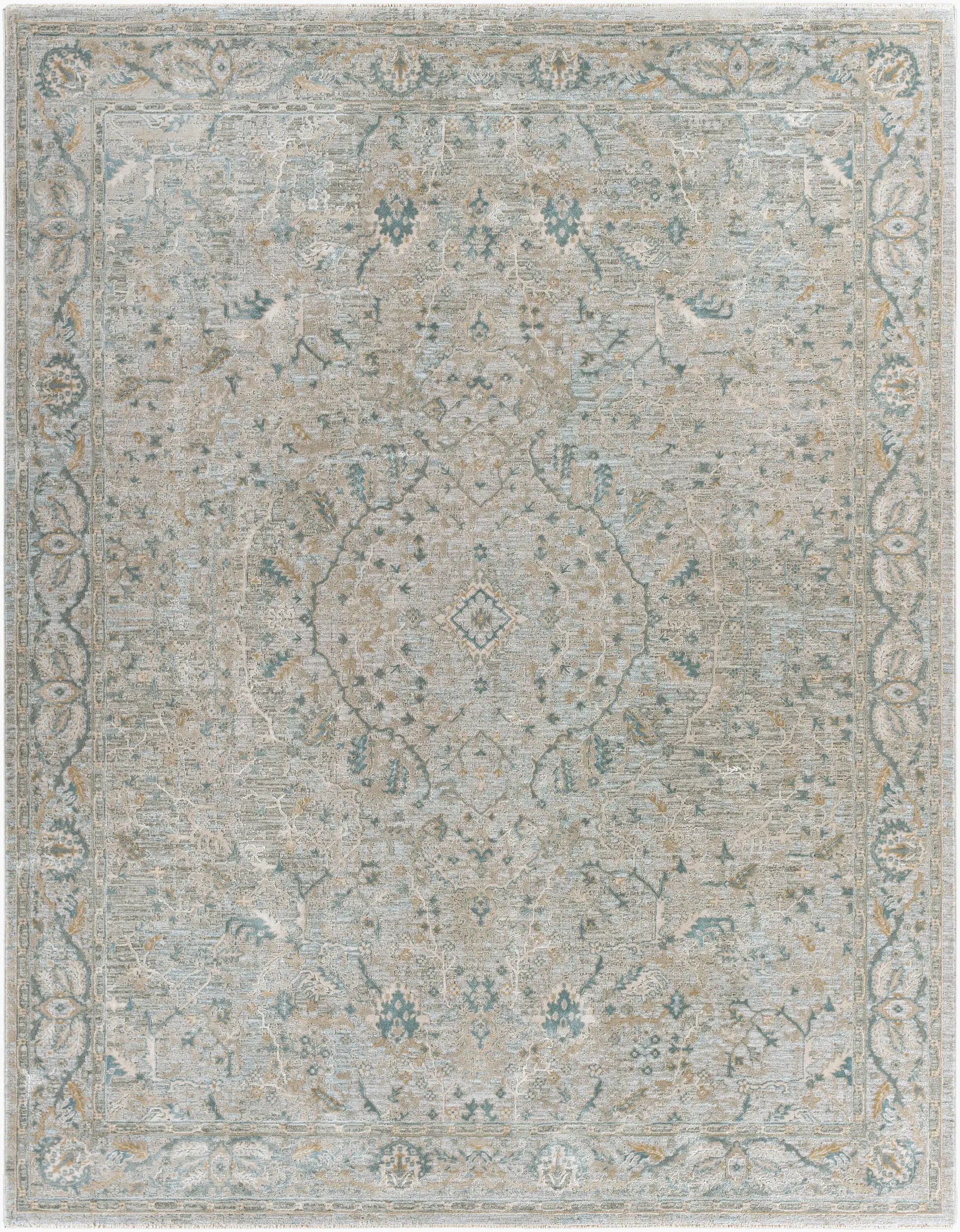 Brunswick BWK-2313 Light Beige Area Rug by LIVABLISS