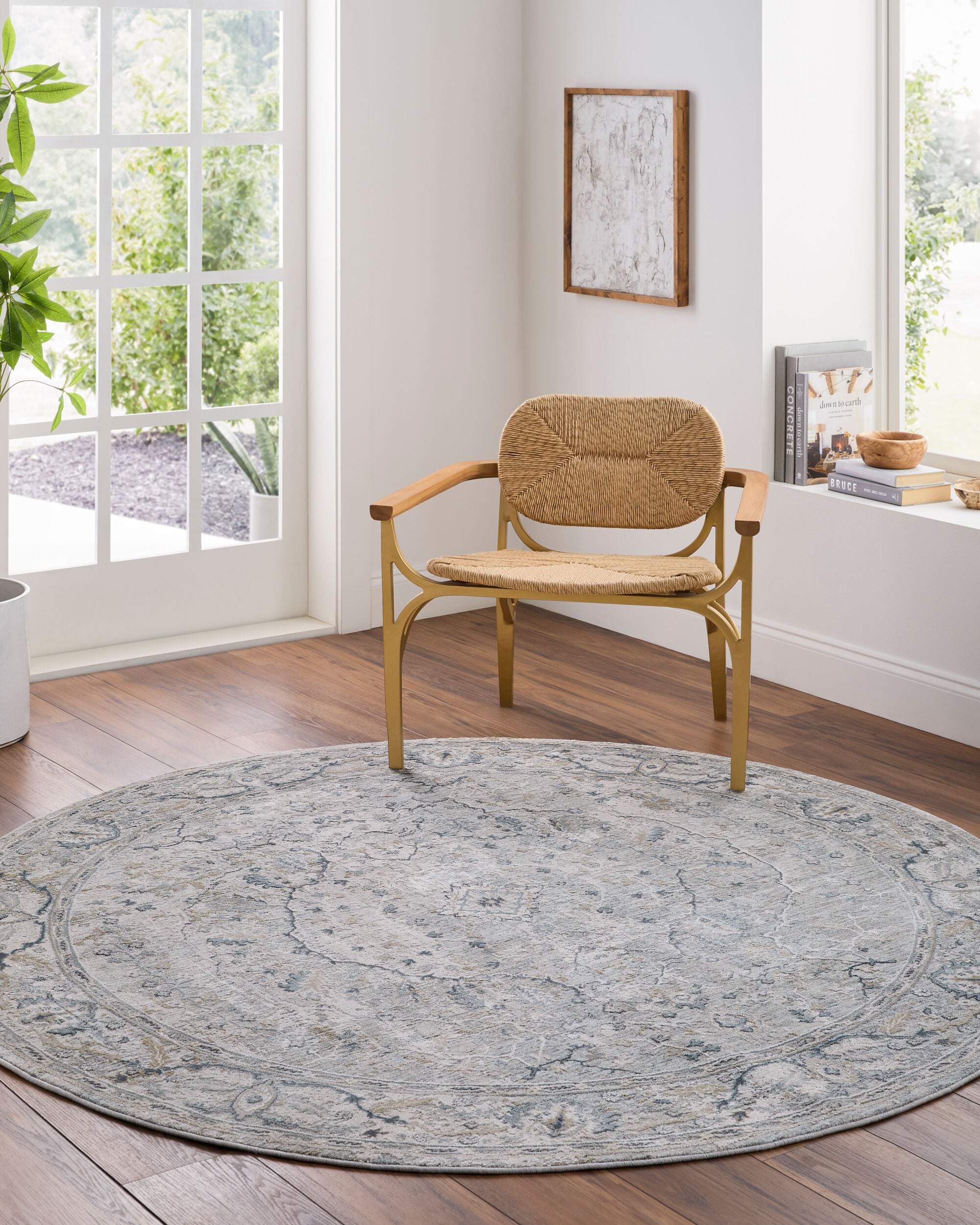 LIVABLISS Brunswick BWK-2314 Deep Teal Area Rug