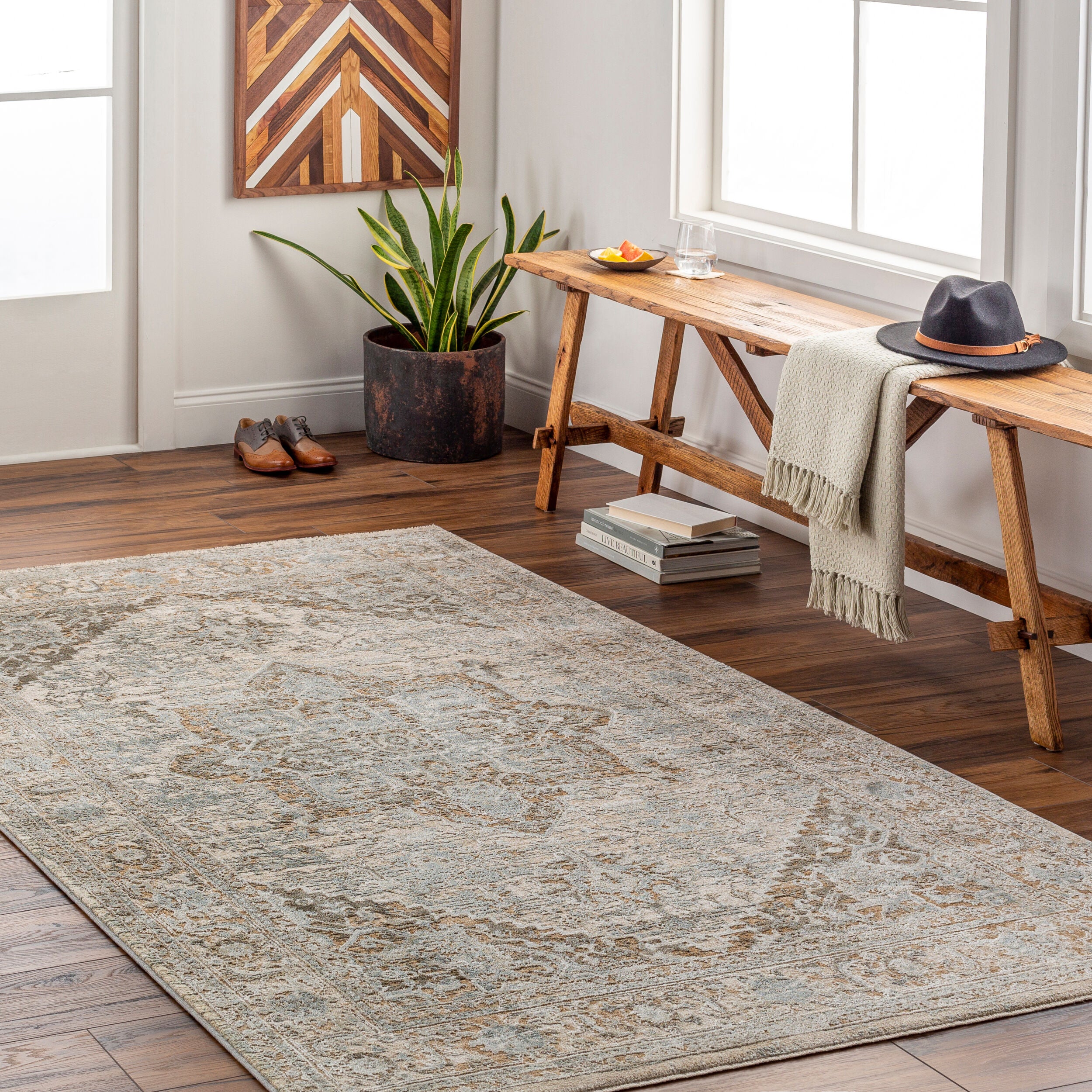LIVABLISS Brunswick BWK-2318 Dusty Sage Area Rug