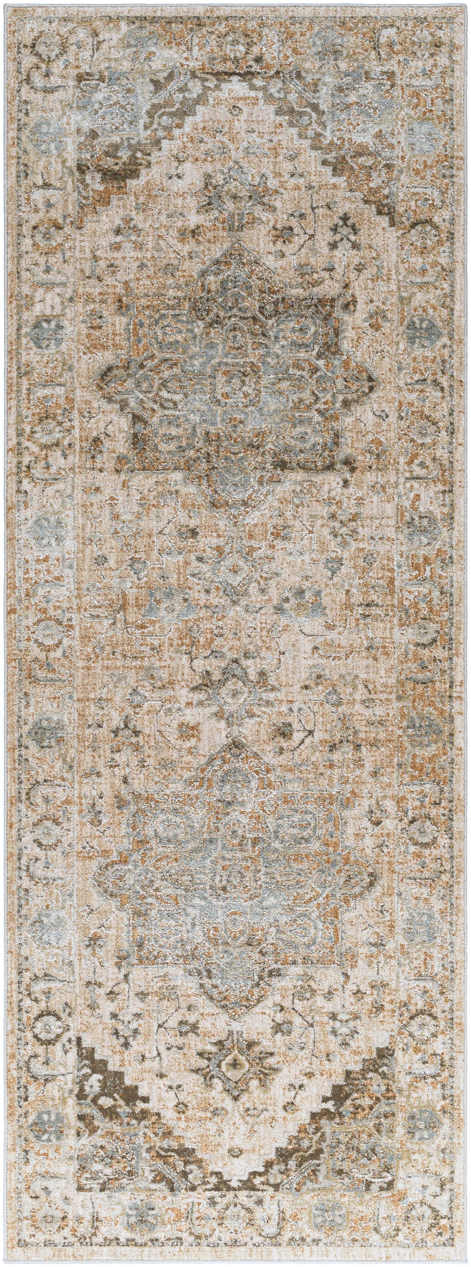 Brunswick BWK-2320 Light-Beige Area Rug by LIVABLISS