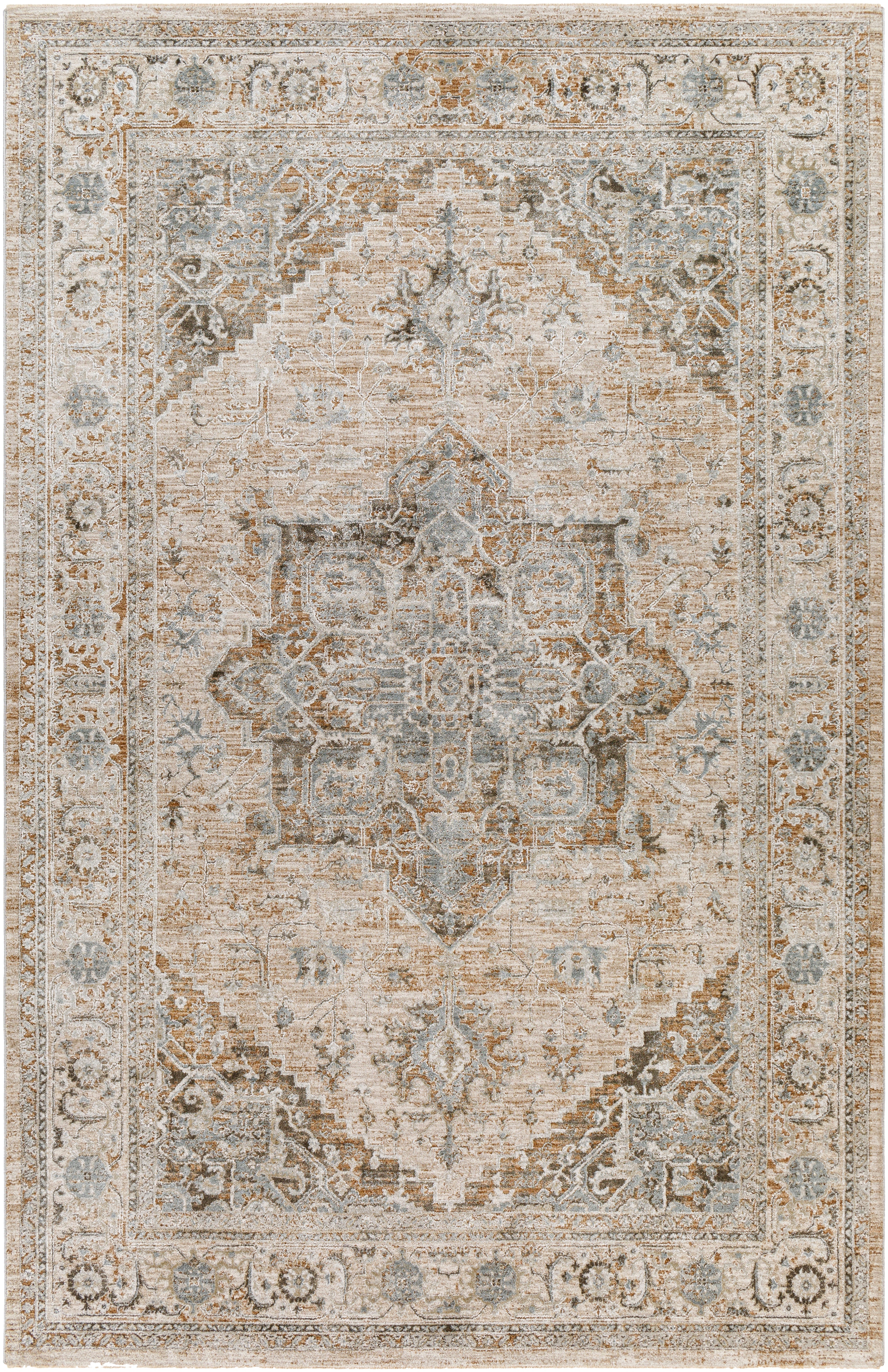 Surya Brunswick BWK-2320 Light Beige Area Rug by LIVABLISS