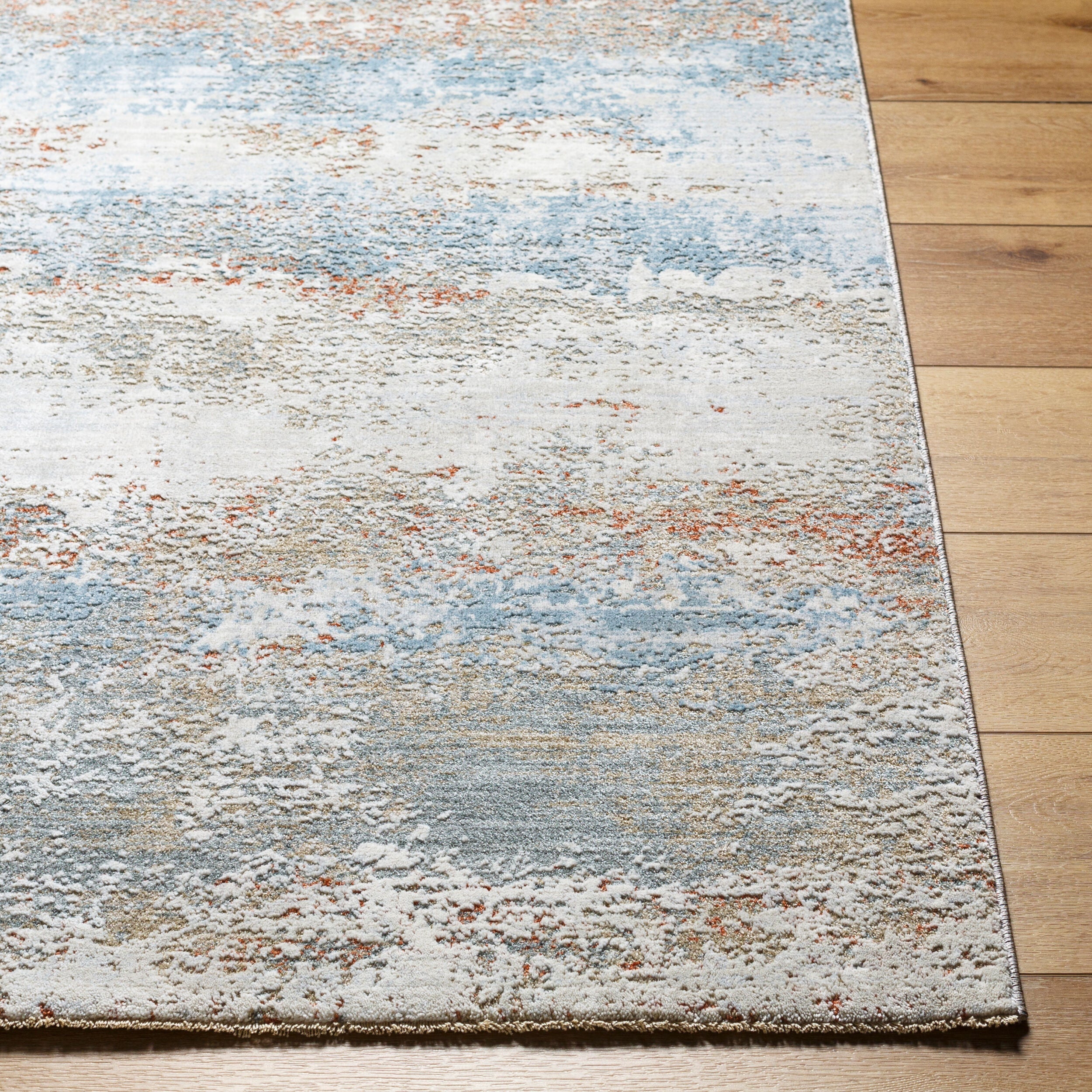 LIVABLISS Brunswick BWK-2327 Blue Area Rug