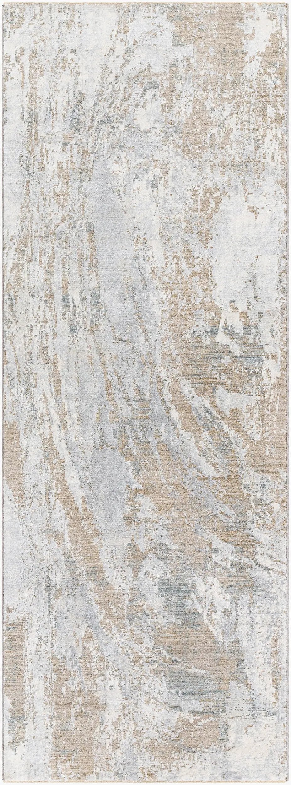 Brunswick BWK-2336 Cream Area Rug by LIVABLISS