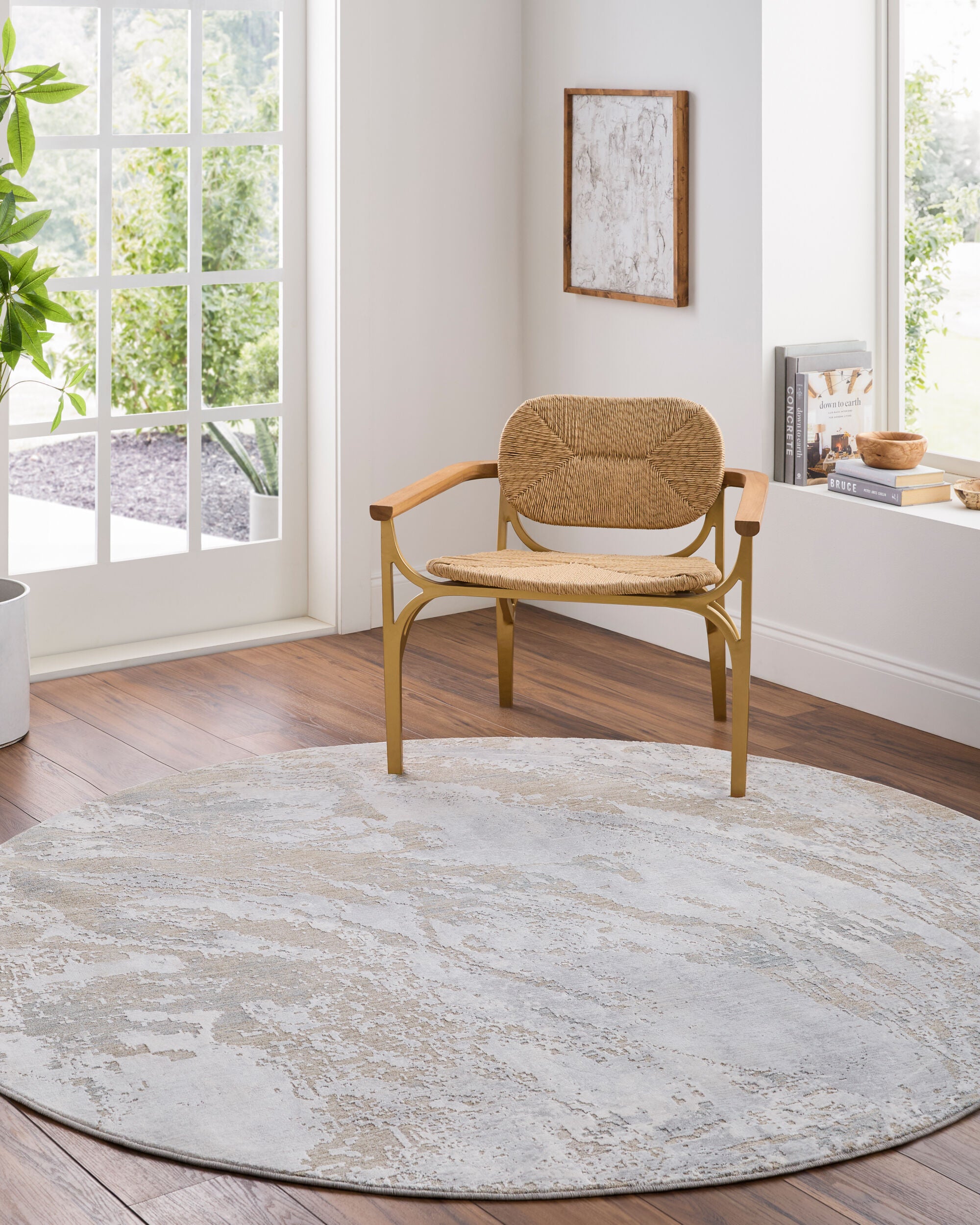 LIVABLISS Brunswick BWK-2336 Cream Area Rug