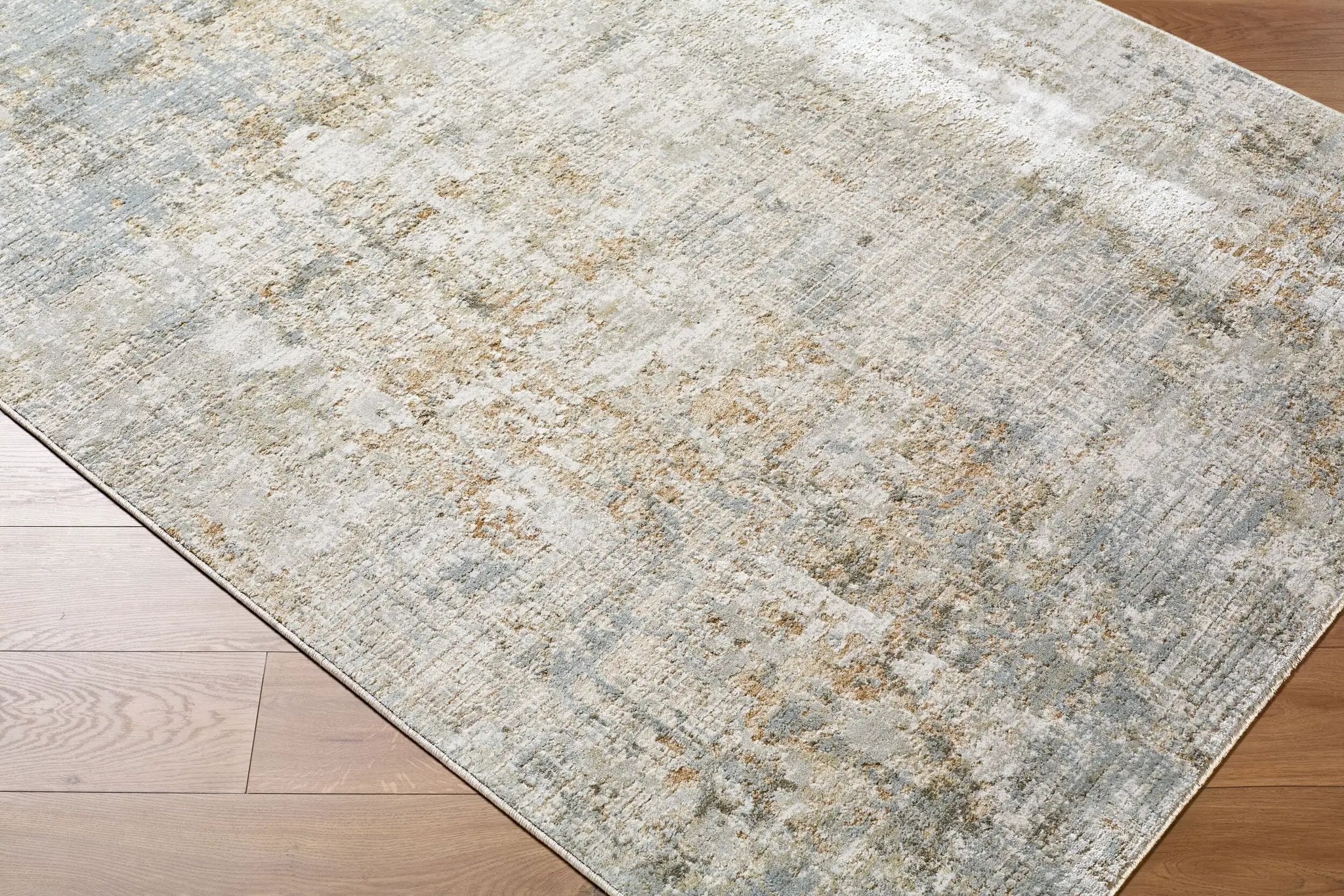 Brunswick BWK-2338 Light-Gray Area Rug by LIVABLISS
