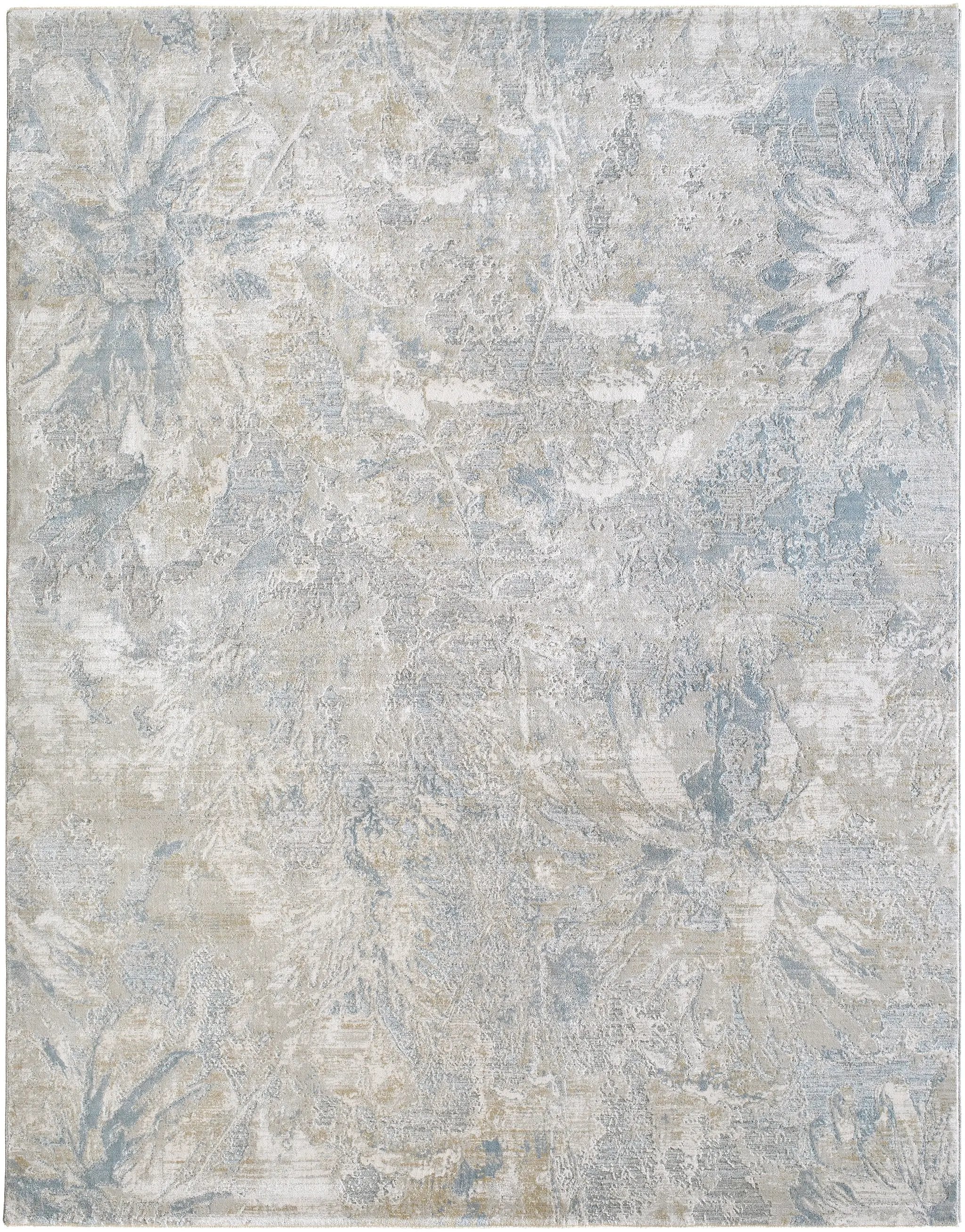 Brunswick BWK-2341 Light-Gray Area Rug by LIVABLISS