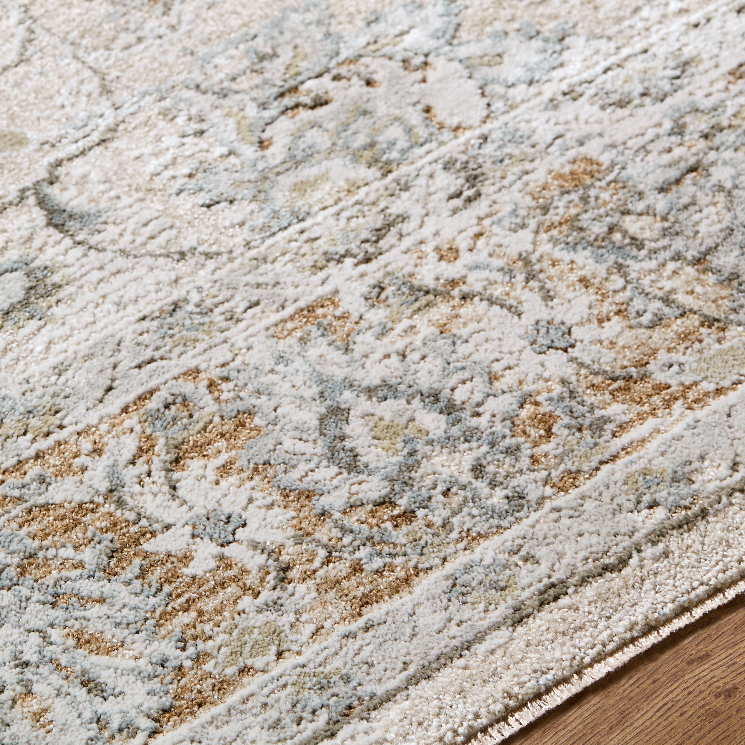 LIVABLISS Brunswick BWK-2344 Light Gray Area Rug