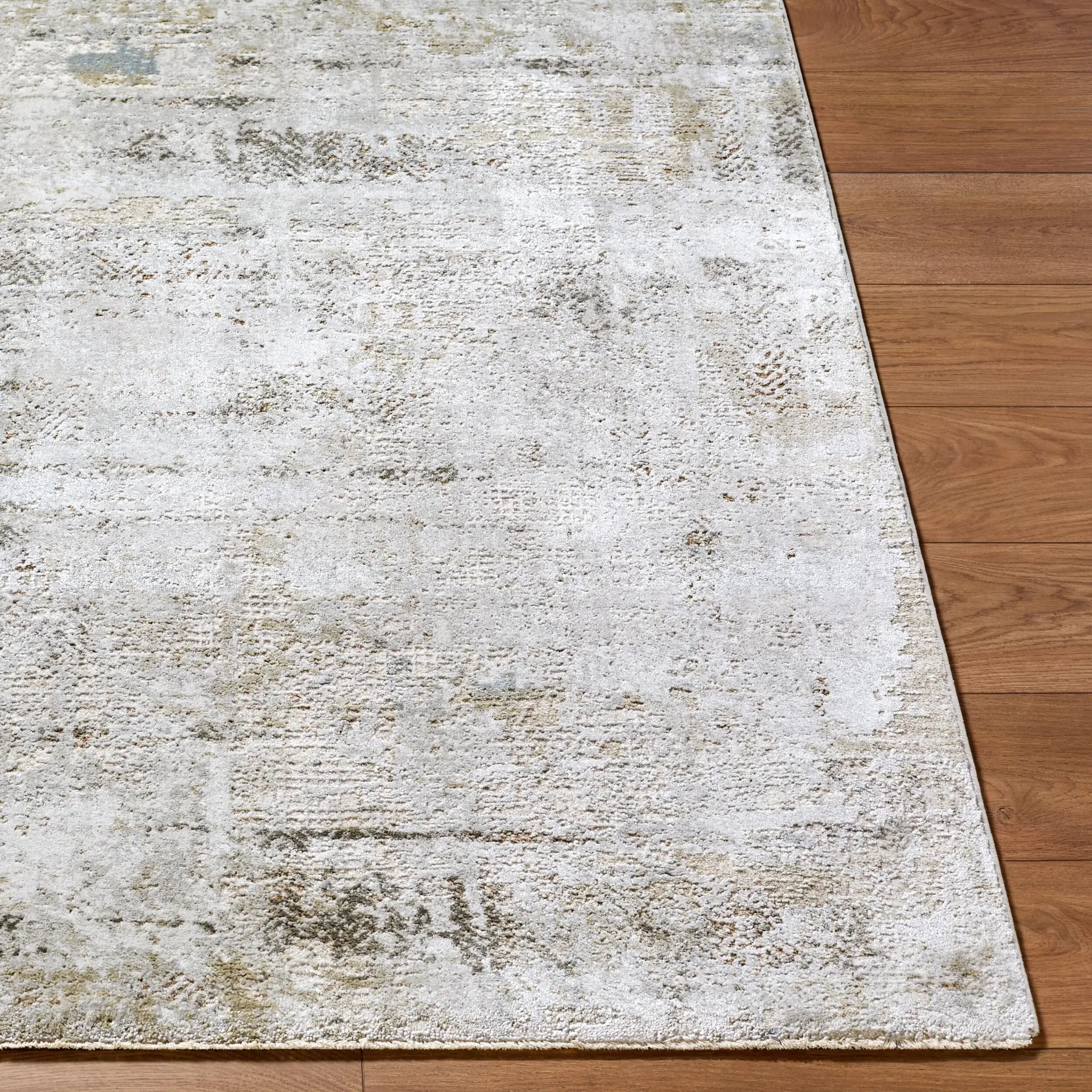 Brunswick BWK-2346 Light-Gray Area Rug by LIVABLISS