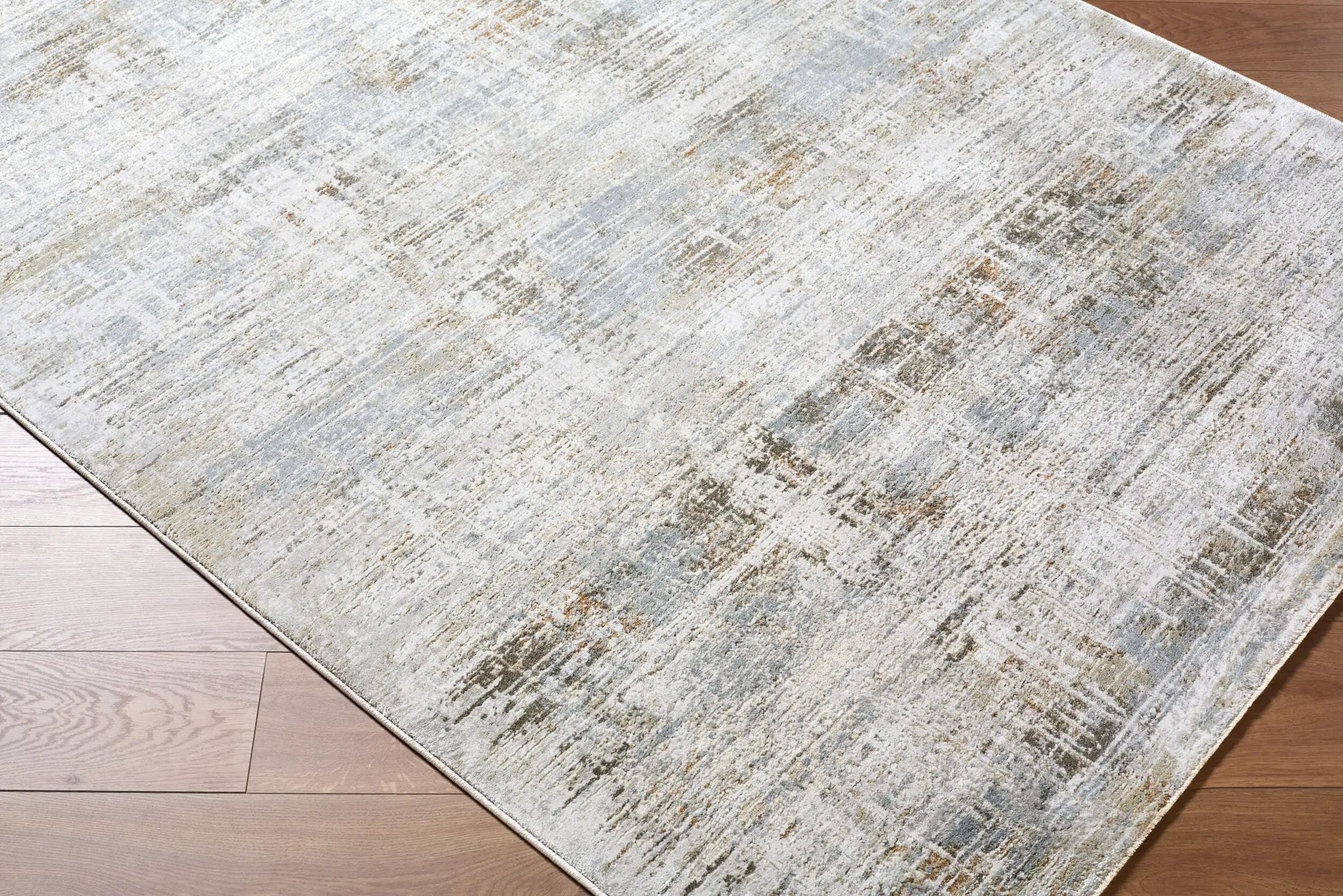 Brunswick BWK-2348 Cream Area Rug by LIVABLISS